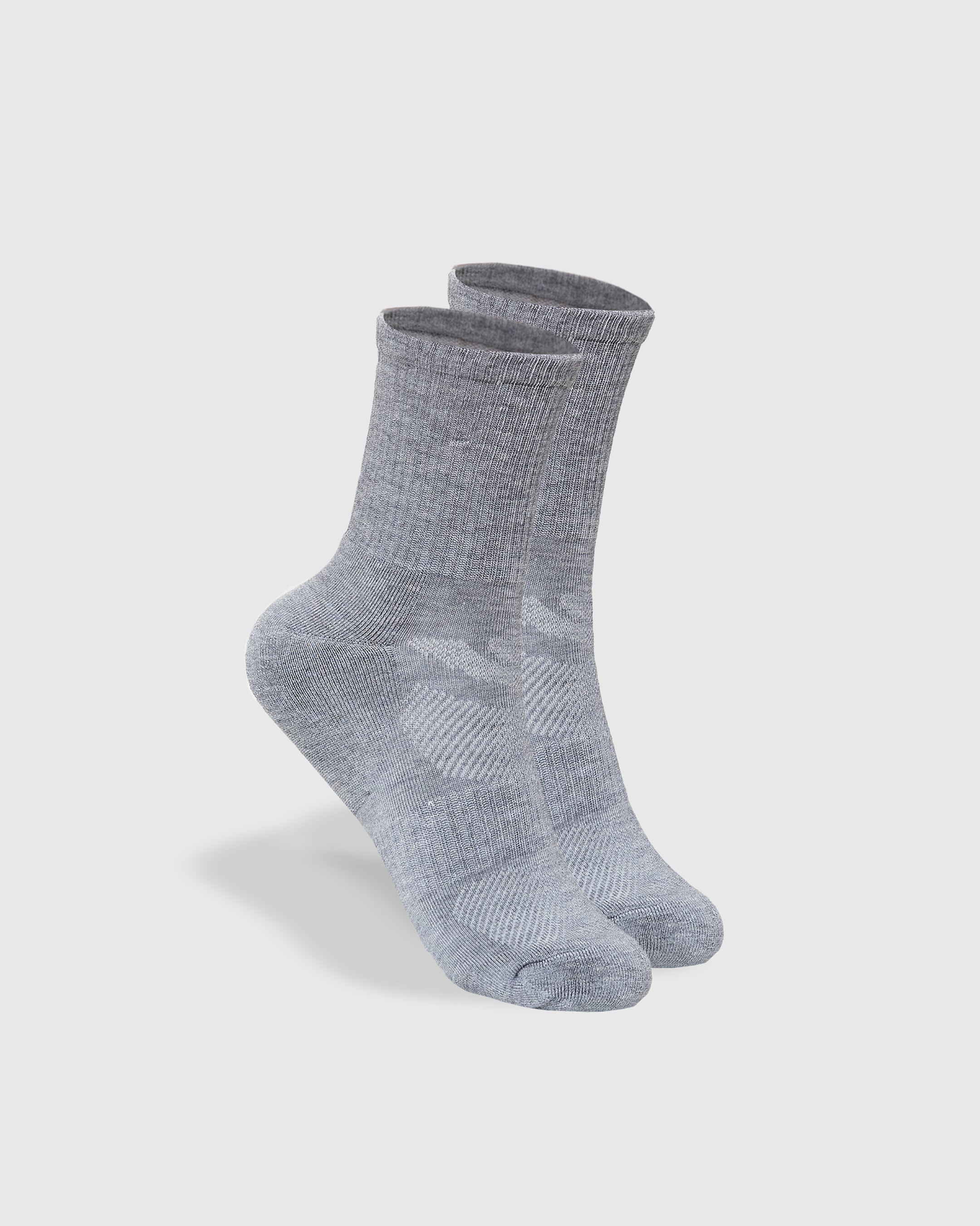 Heather Gray Half Crew Socks 3-Pack - Image 5