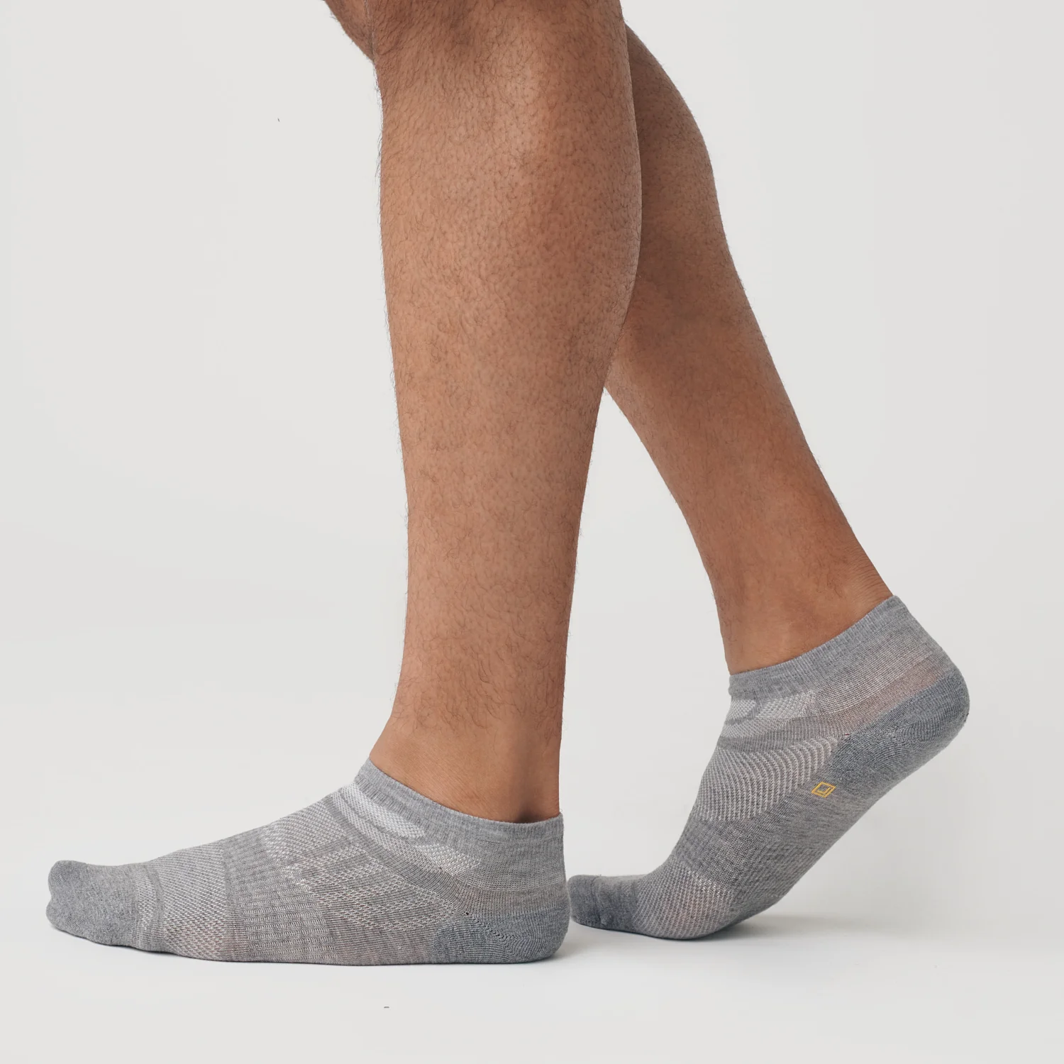Heather Gray Ankle Sock Single - Image 4