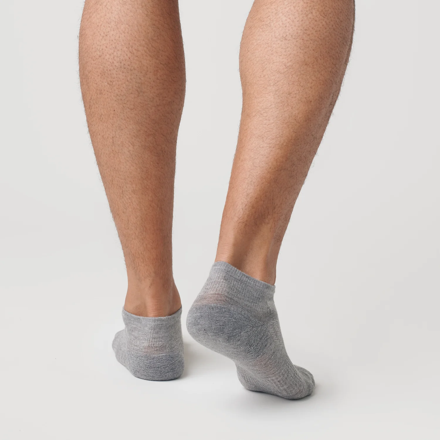 Heather Gray Ankle Socks 3-Pack - Image 3