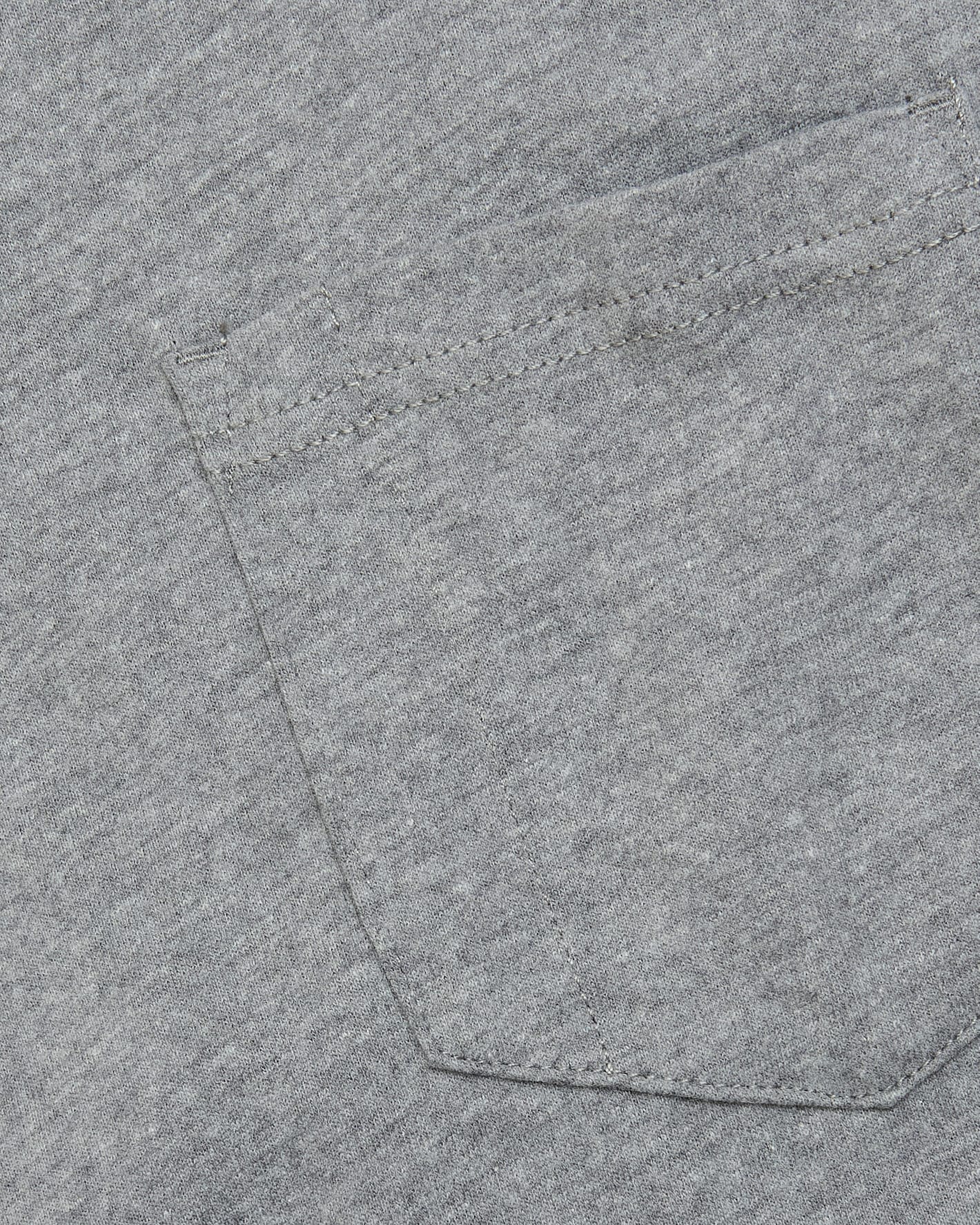 Heather Gray Heavyweight Pocket Crew - Image 8