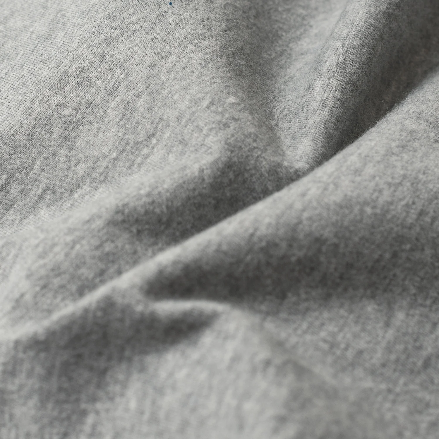 Heather Gray Tall Round Hem Crew Neck T-Shirt - Image 13