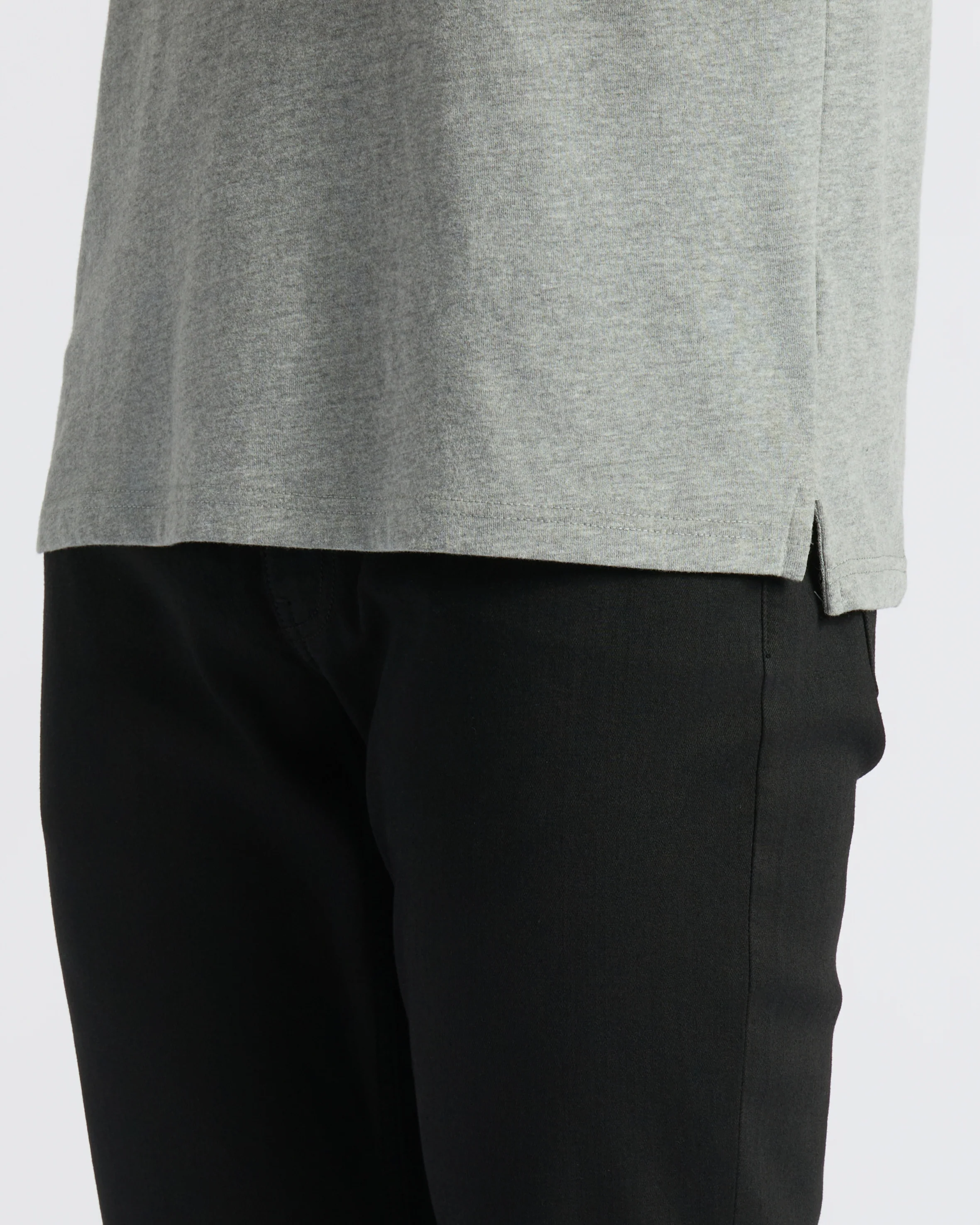 Heather Gray Classic Polo - Image 8