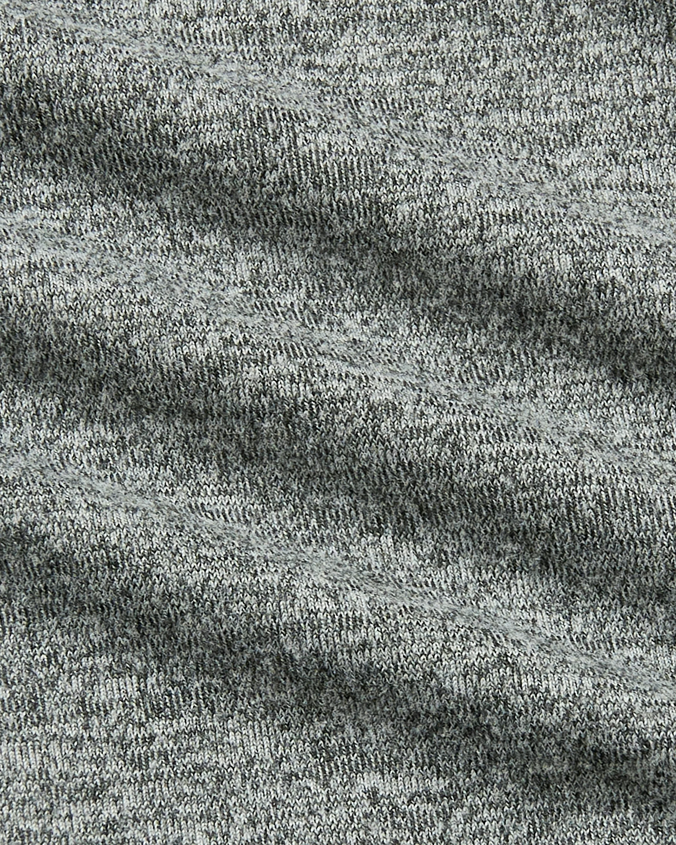 Heather Gray Short Sleeve Comfort Knit Shirt - Image 8