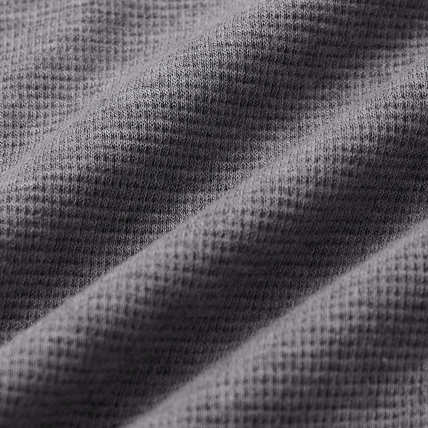 Heather Gray Waffle Hoodie - Image 10