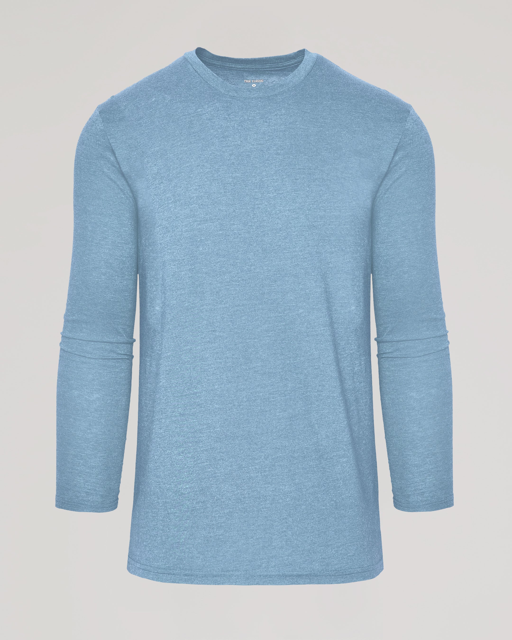 Heather Indigo Tall Long Sleeve T-Shirt - Image 2