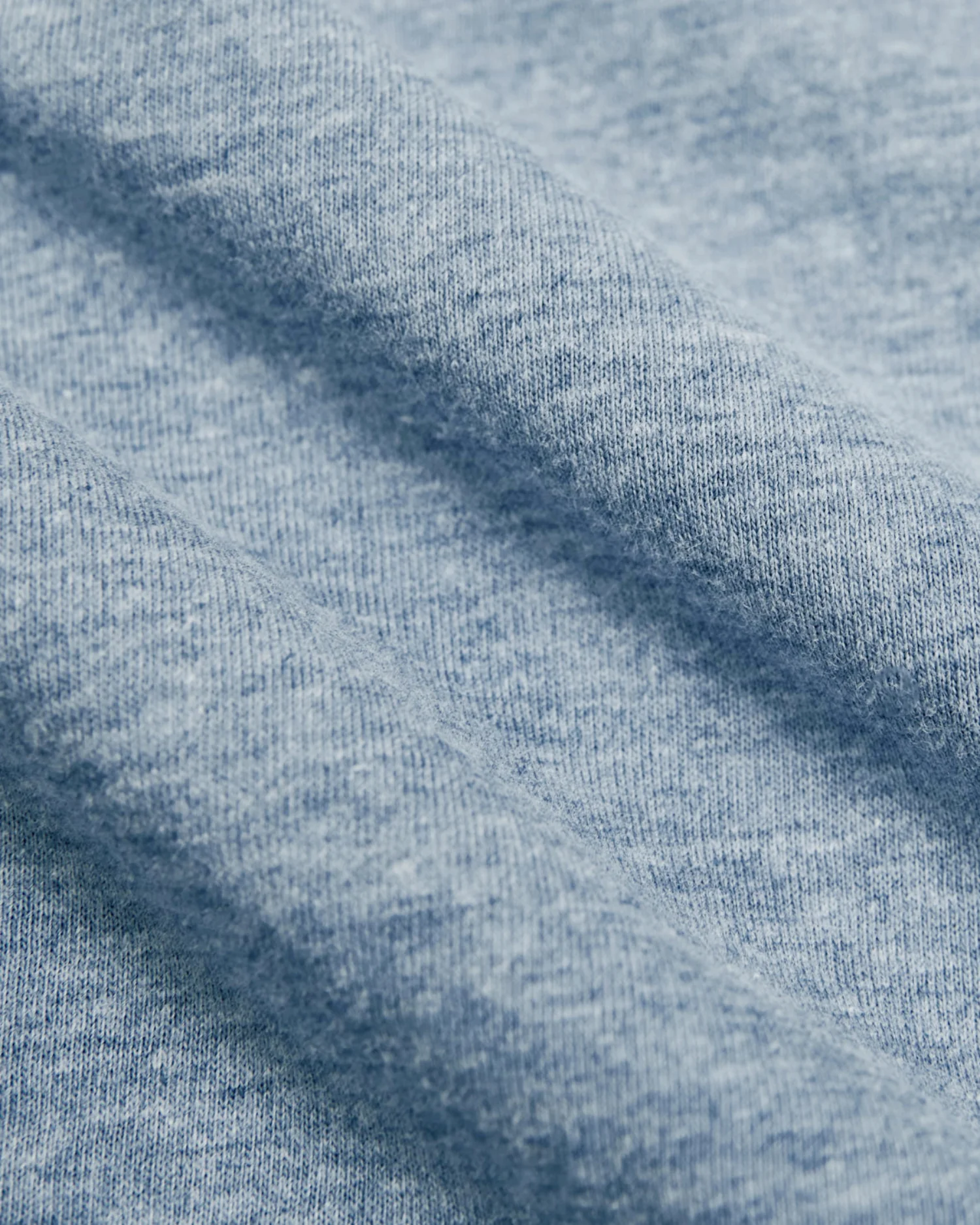 Heather Indigo Tall Straight Hem Crew Neck T-Shirt - Image 5