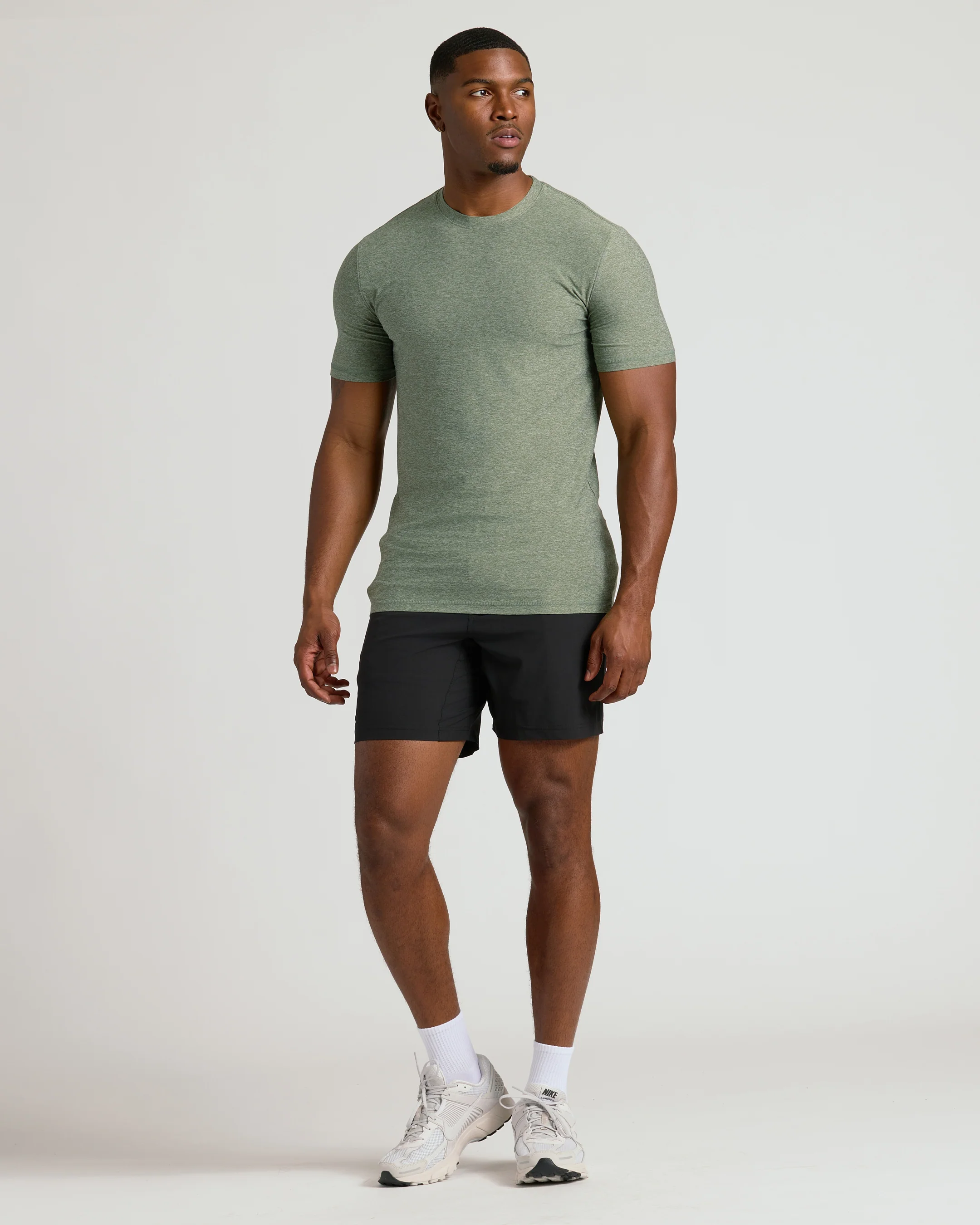 Heather Juniper Tall Active Crew Neck 2.0 - Image 7