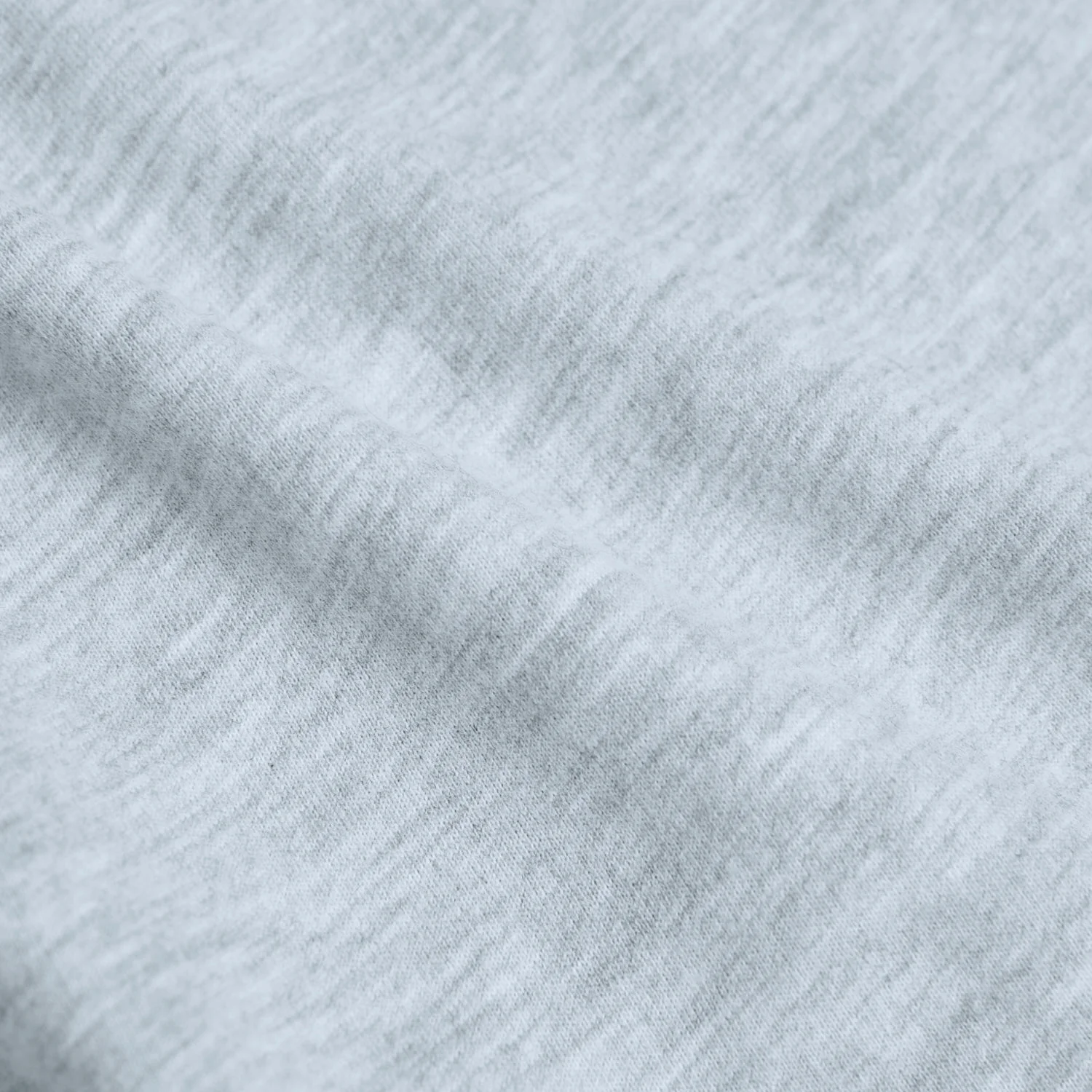 Light Heather Gray Classic Long Sleeve Crew Neck - Image 9