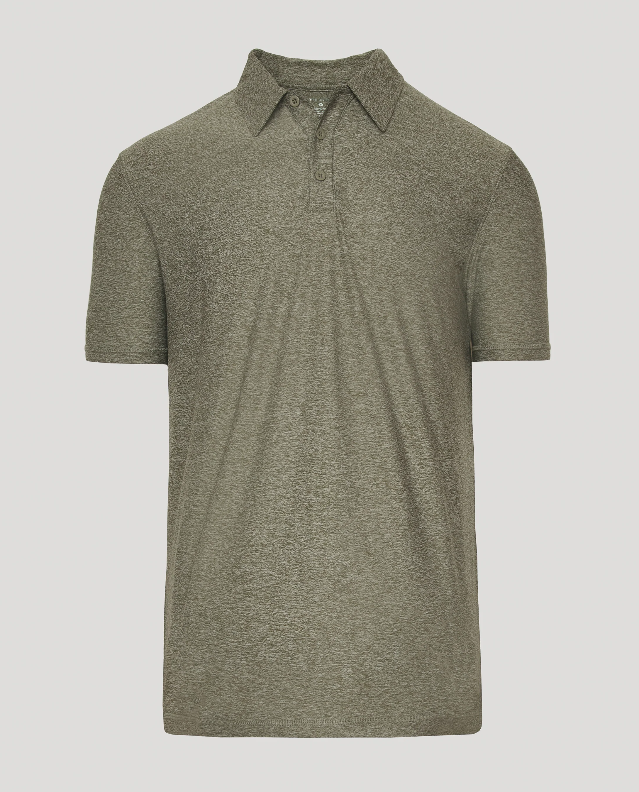 Heather Military Green Active Polo 2.0 - Image 2