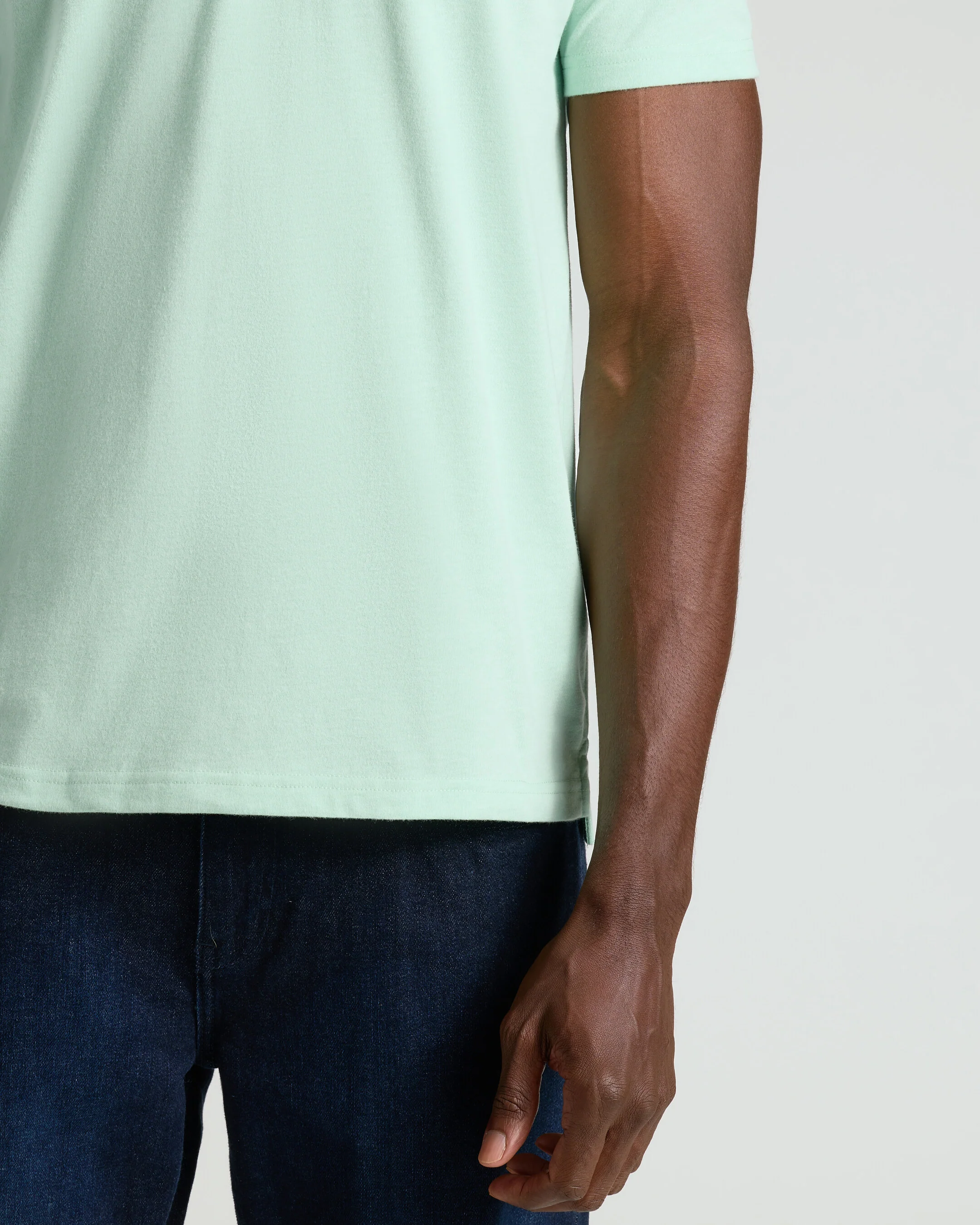 Heather Mist Short Sleeve Polo - Image 5