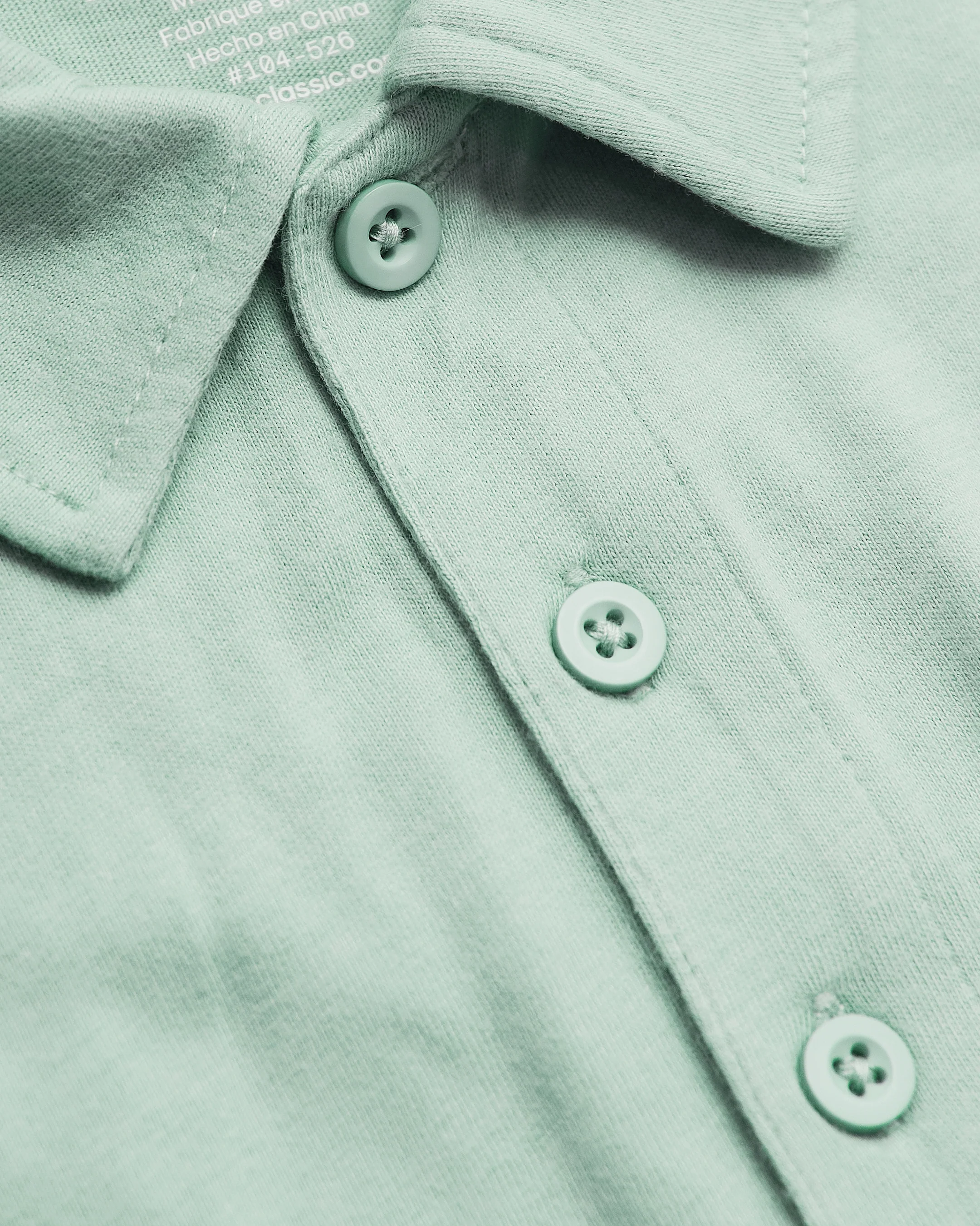 Heather Mist Short Sleeve Polo - Image 7