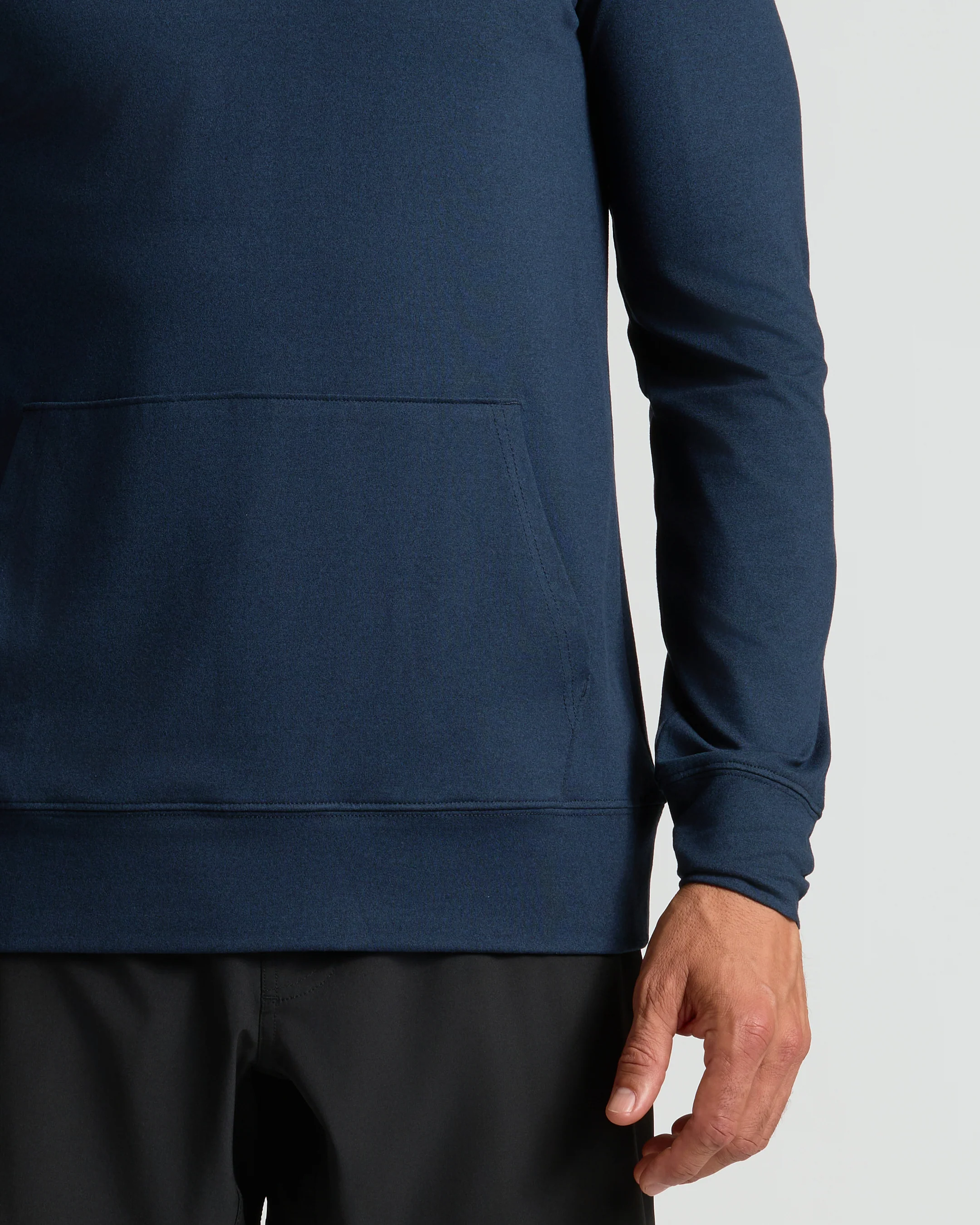 Heather Navy Active Comfort Pullover Hoodie - Image 5
