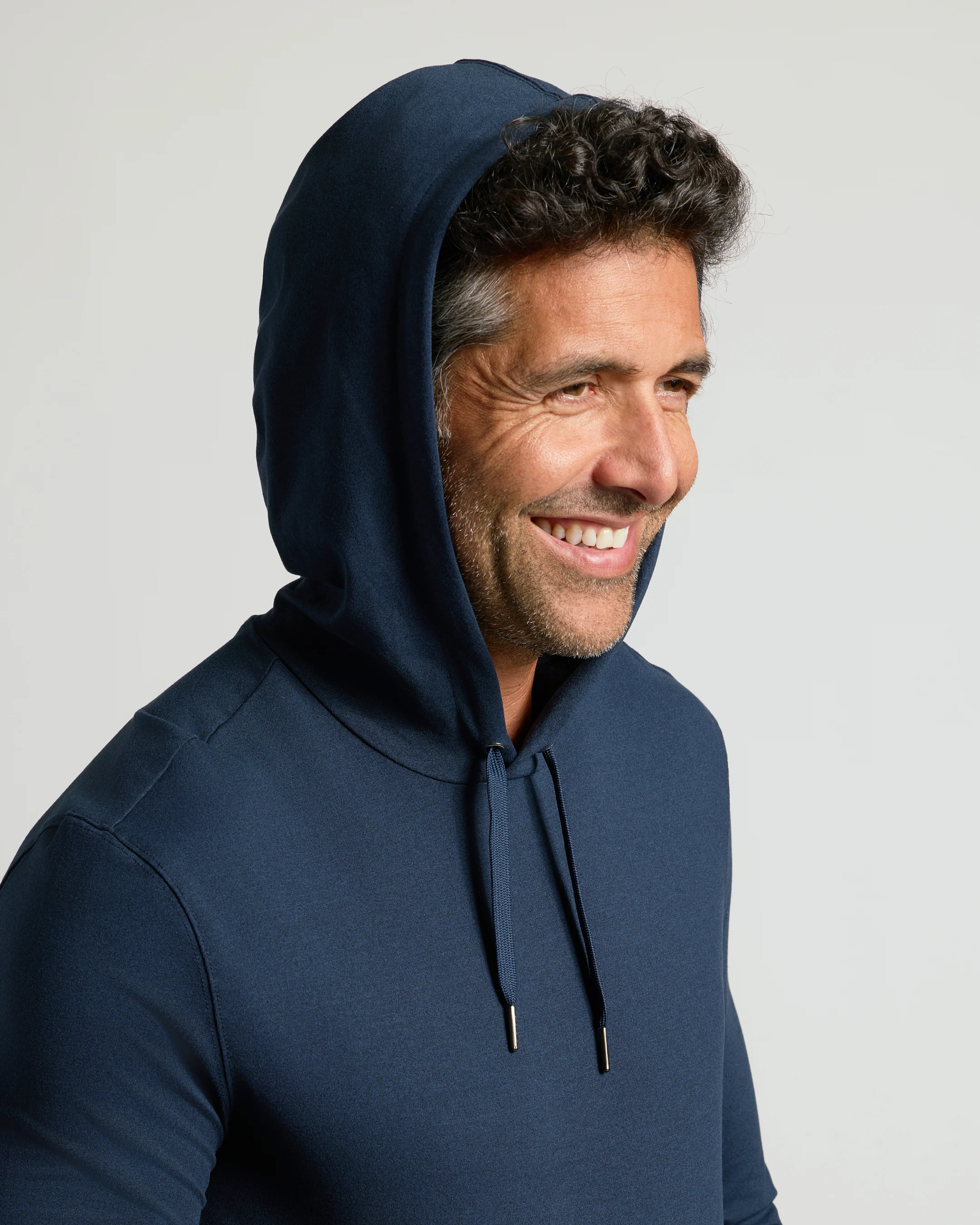 Heather Navy Active Comfort Pullover Hoodie - Image 7