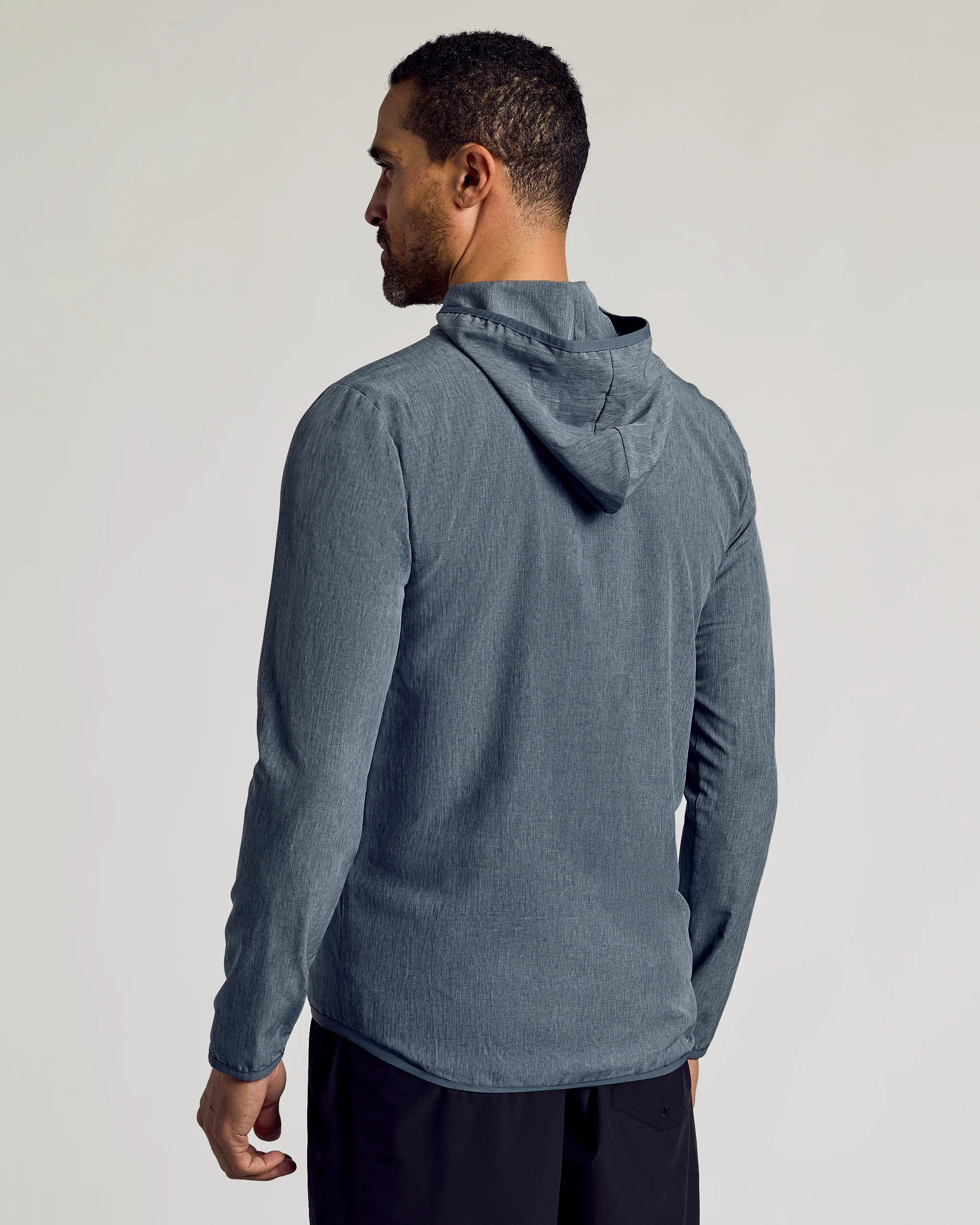 Heather Navy Active Shell Jacket - Image 5