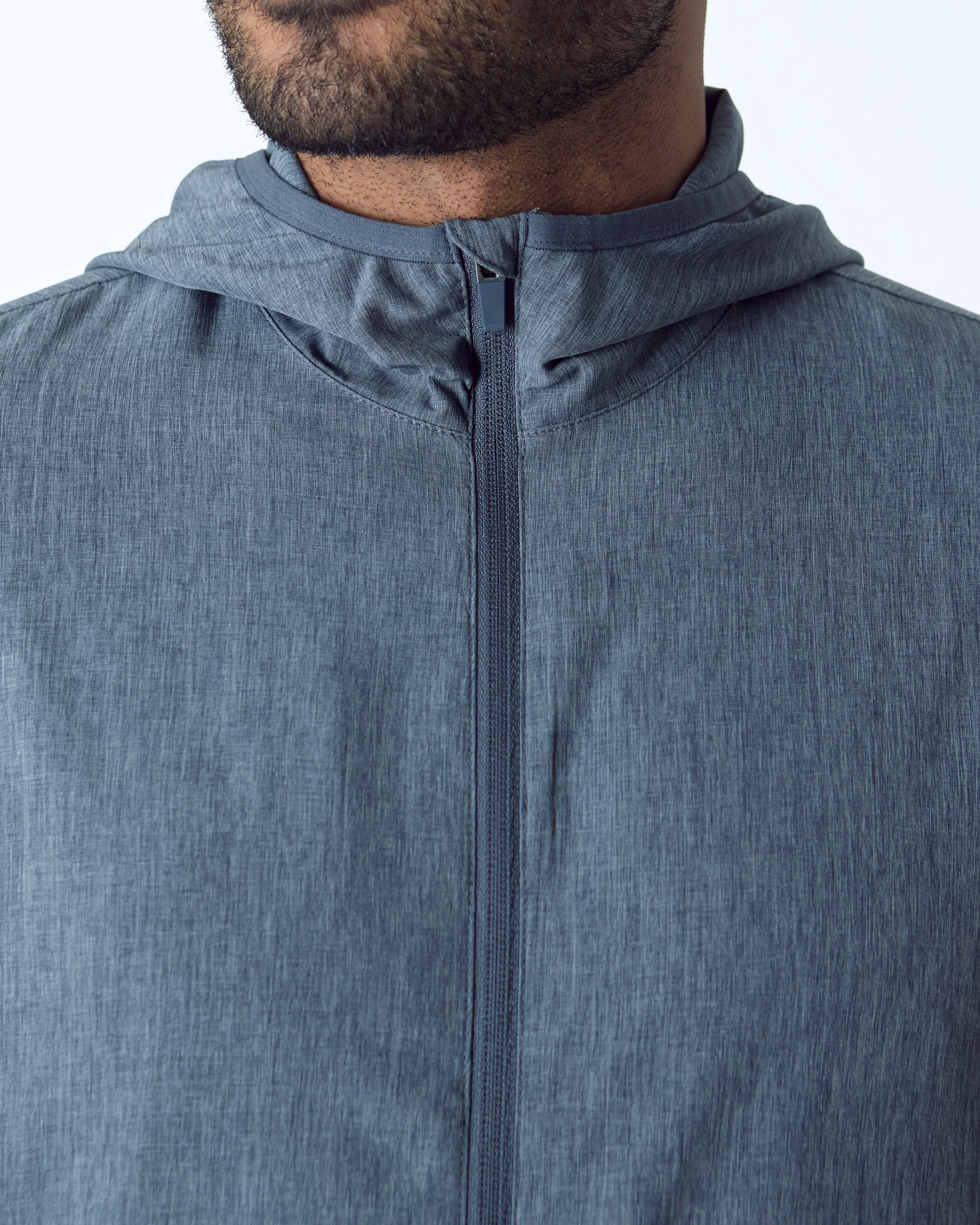 Heather Navy Active Shell Jacket - Image 6