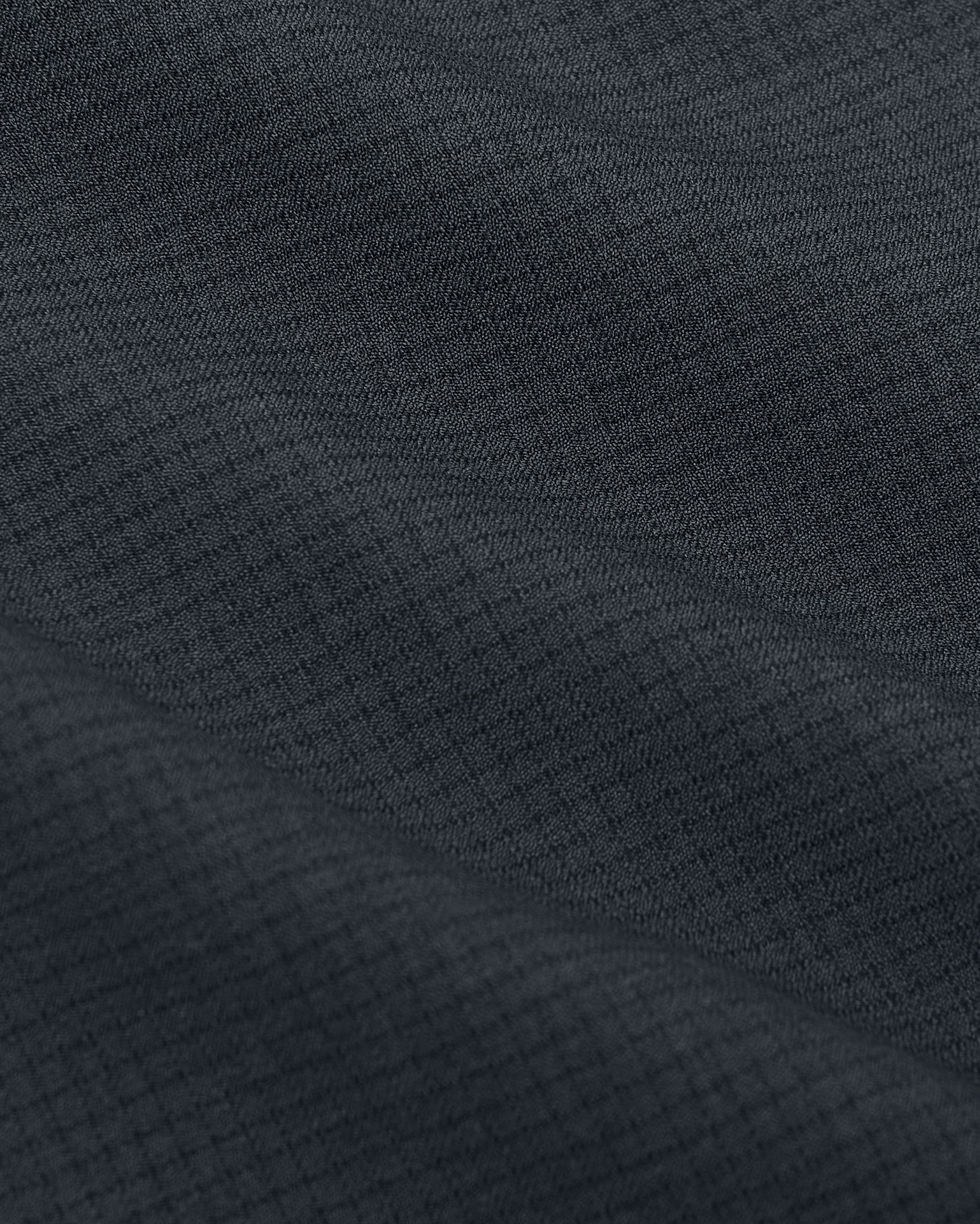 Heather Navy Short Sleeve Ripstop Commuter Shirt - Image 8