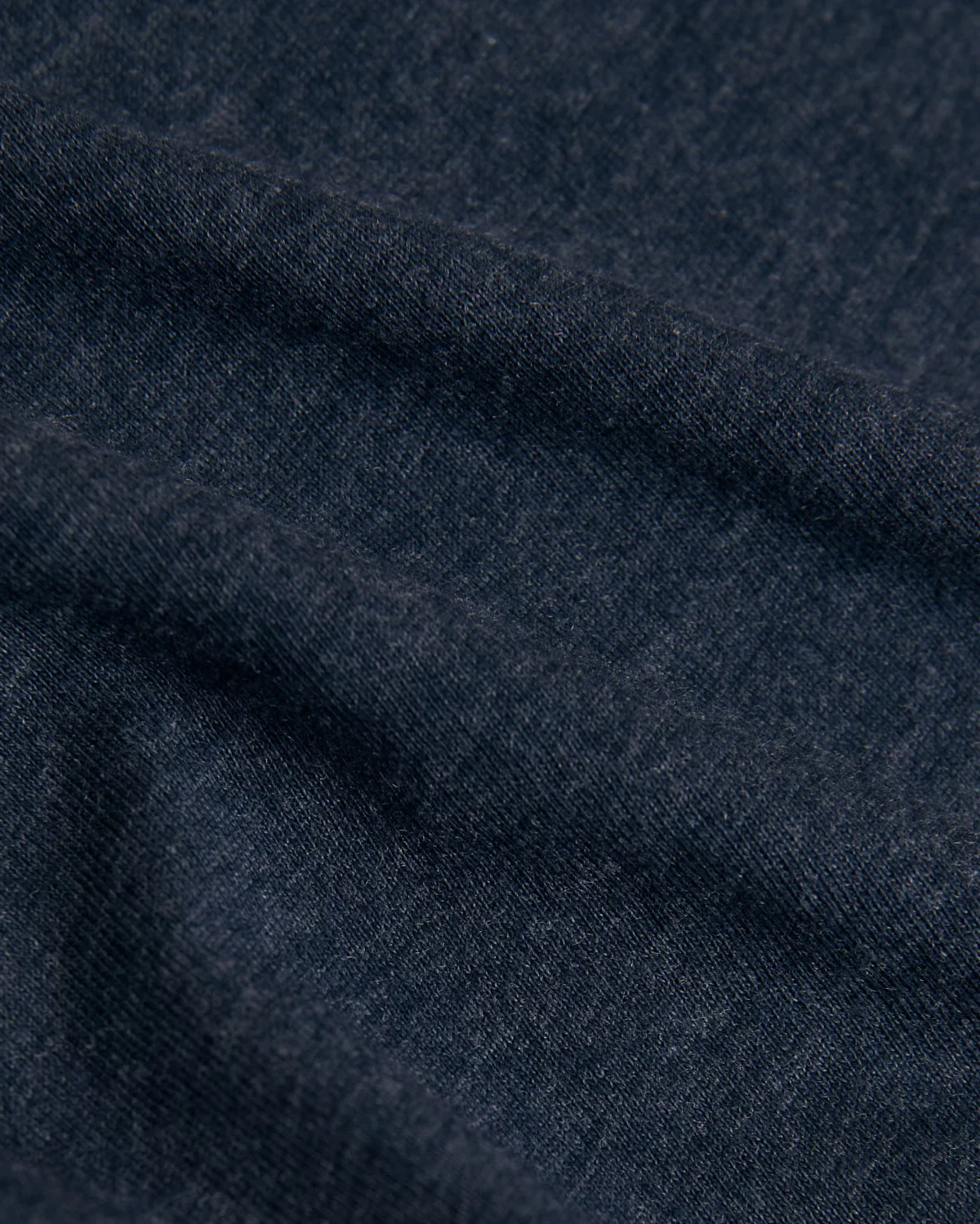 Heather Navy Tall Short Sleeve Classic V-Neck - Image 7