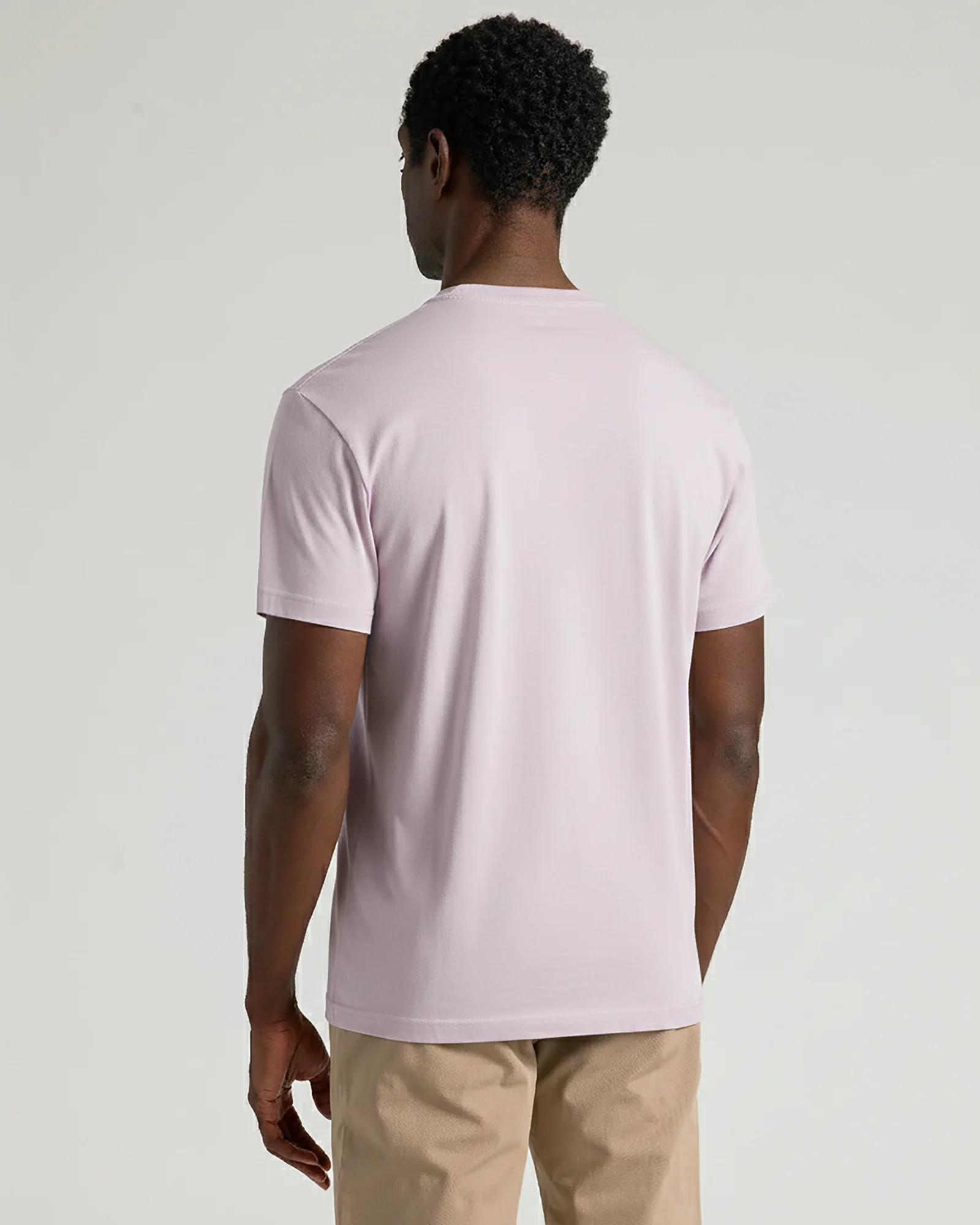 Heather Orchid Classic Crew Neck - Image 4