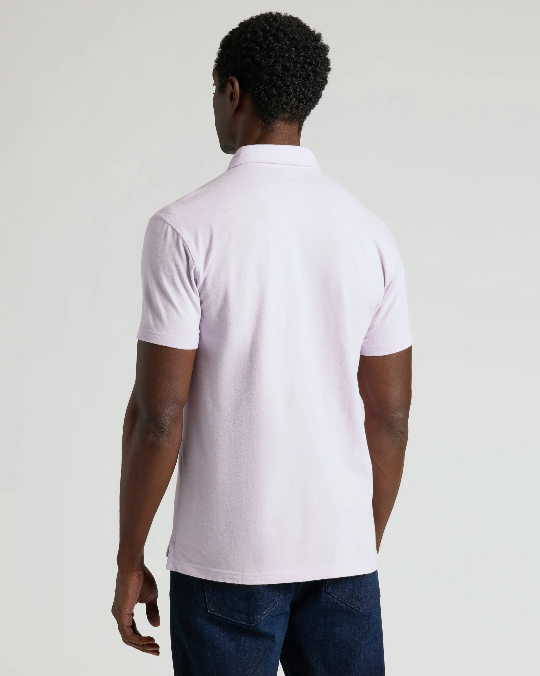 Heather Orchid Classic Polo - Image 3