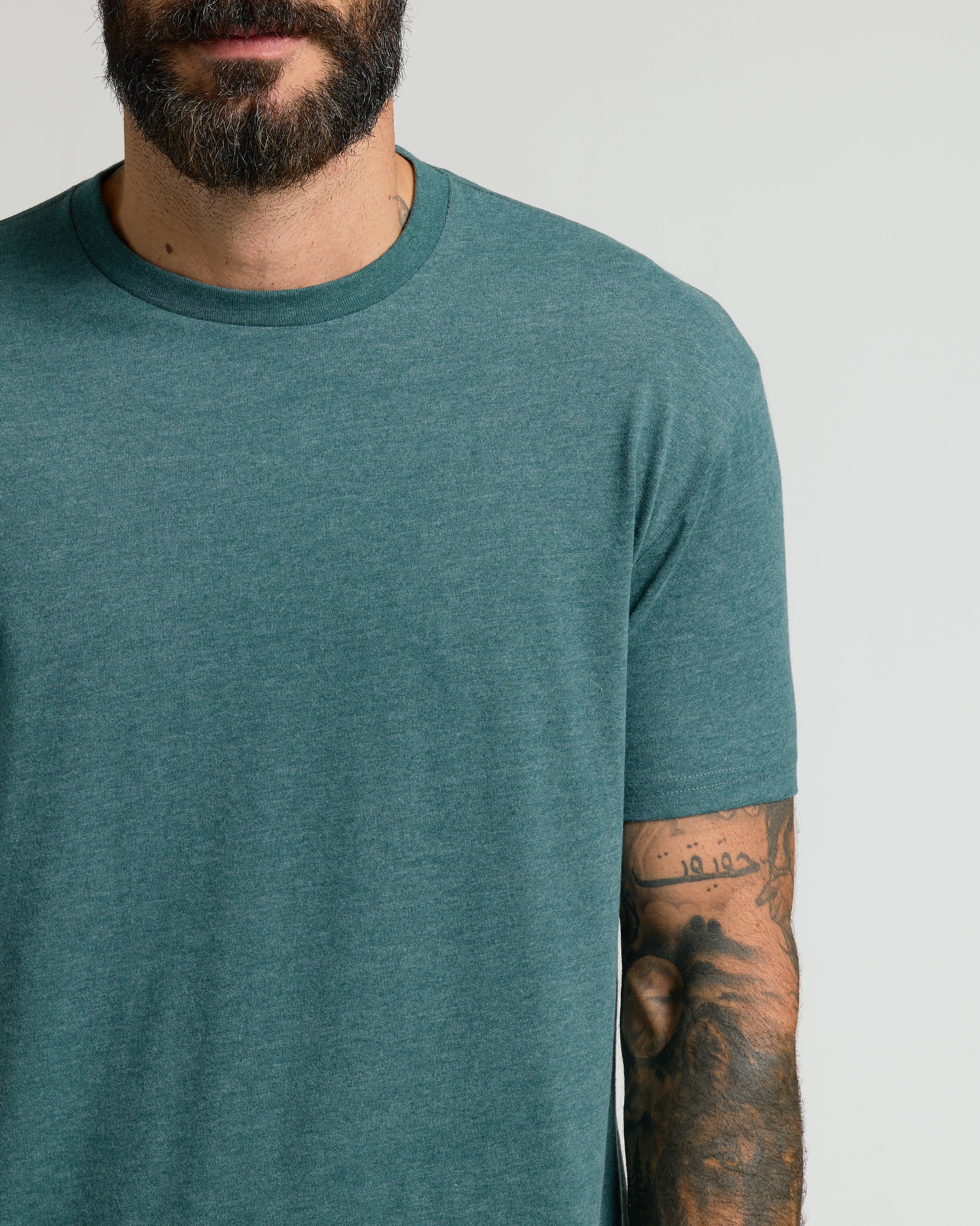 Heather Seafarer Classic Crew Neck - Image 5