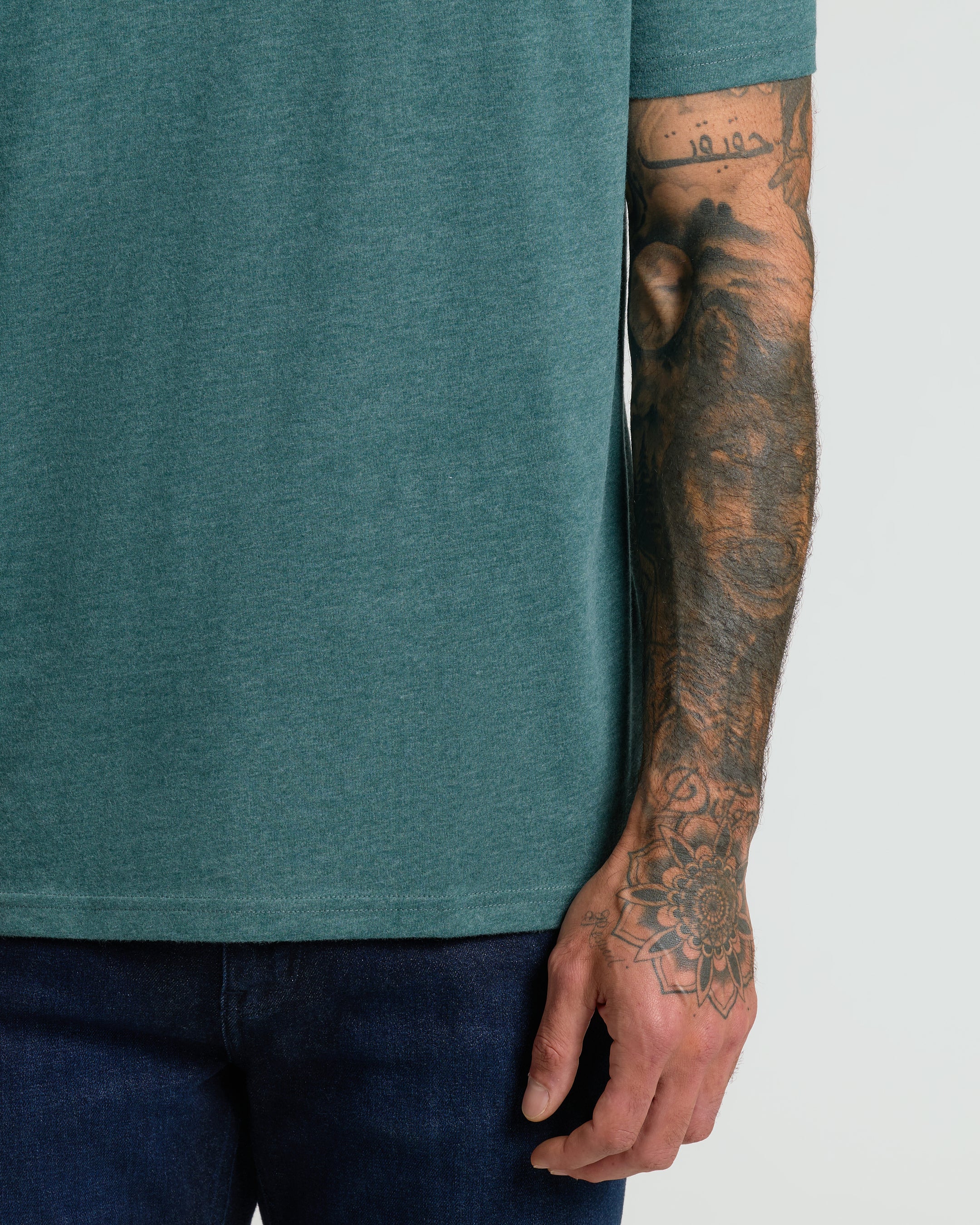 Heather Seafarer Classic Crew Neck - Image 6