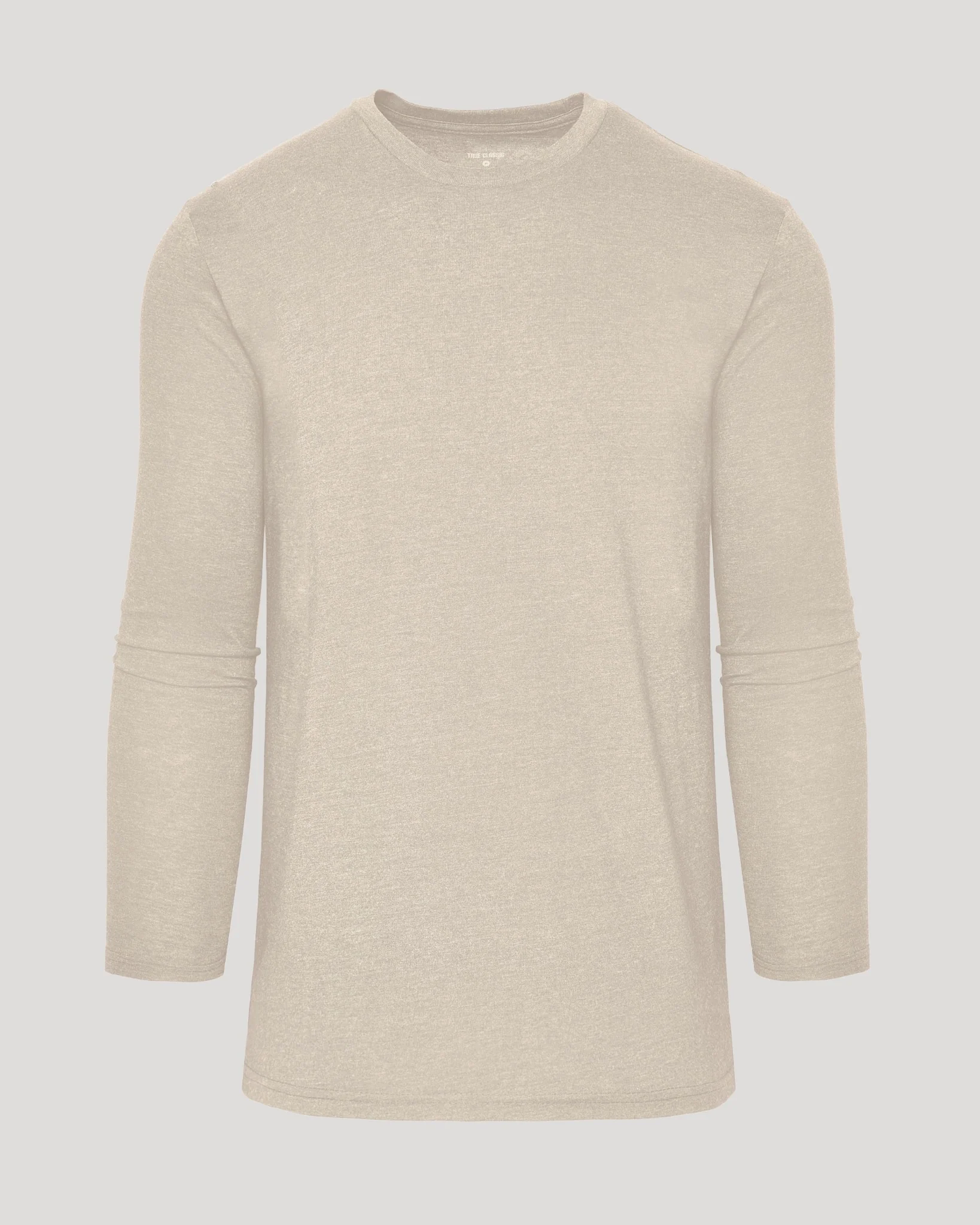 Heather Truffle Tall Long Sleeve T Shirt - Image 2