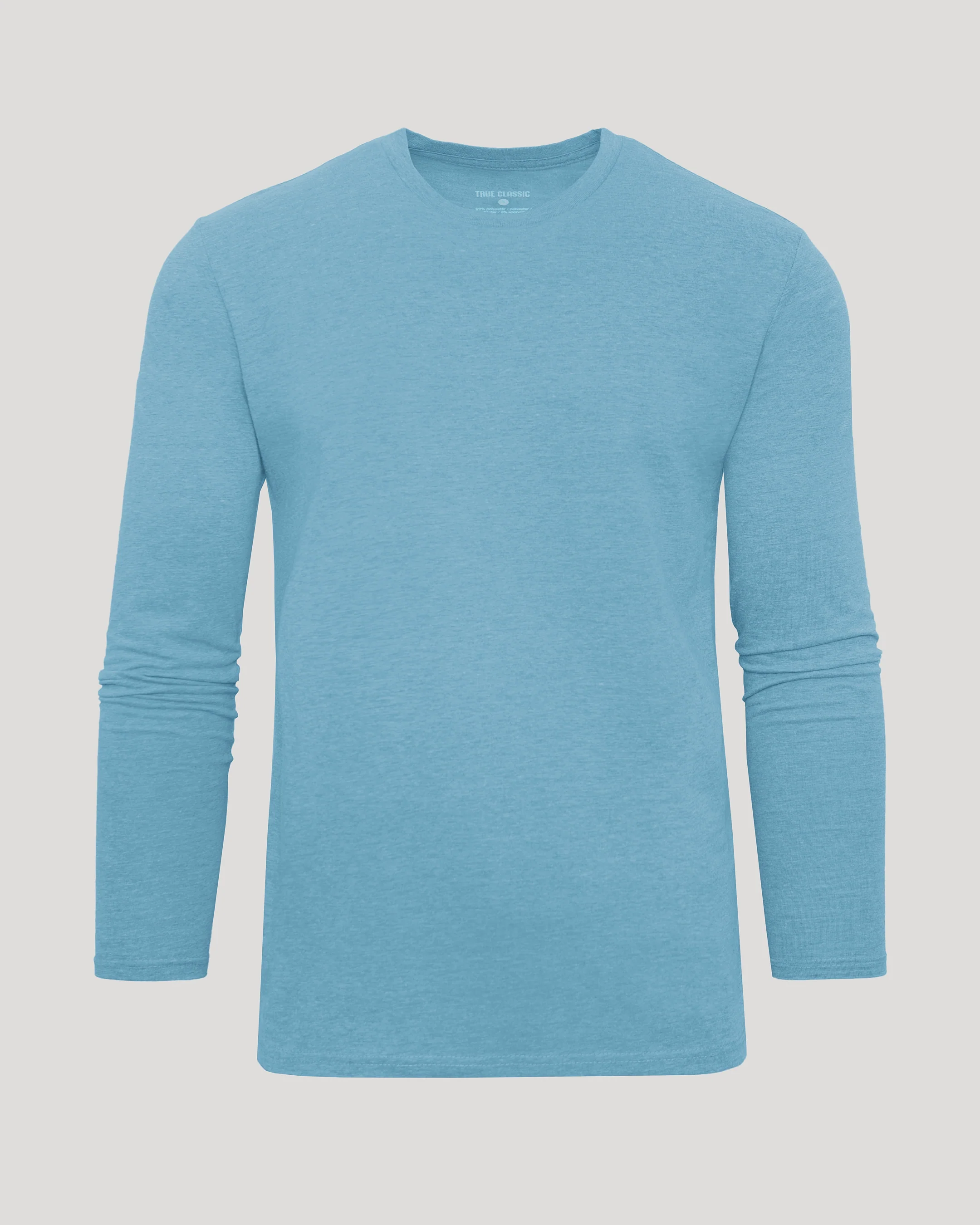 Heather Voyager Classic Long Sleeve Crew Neck - Image 2