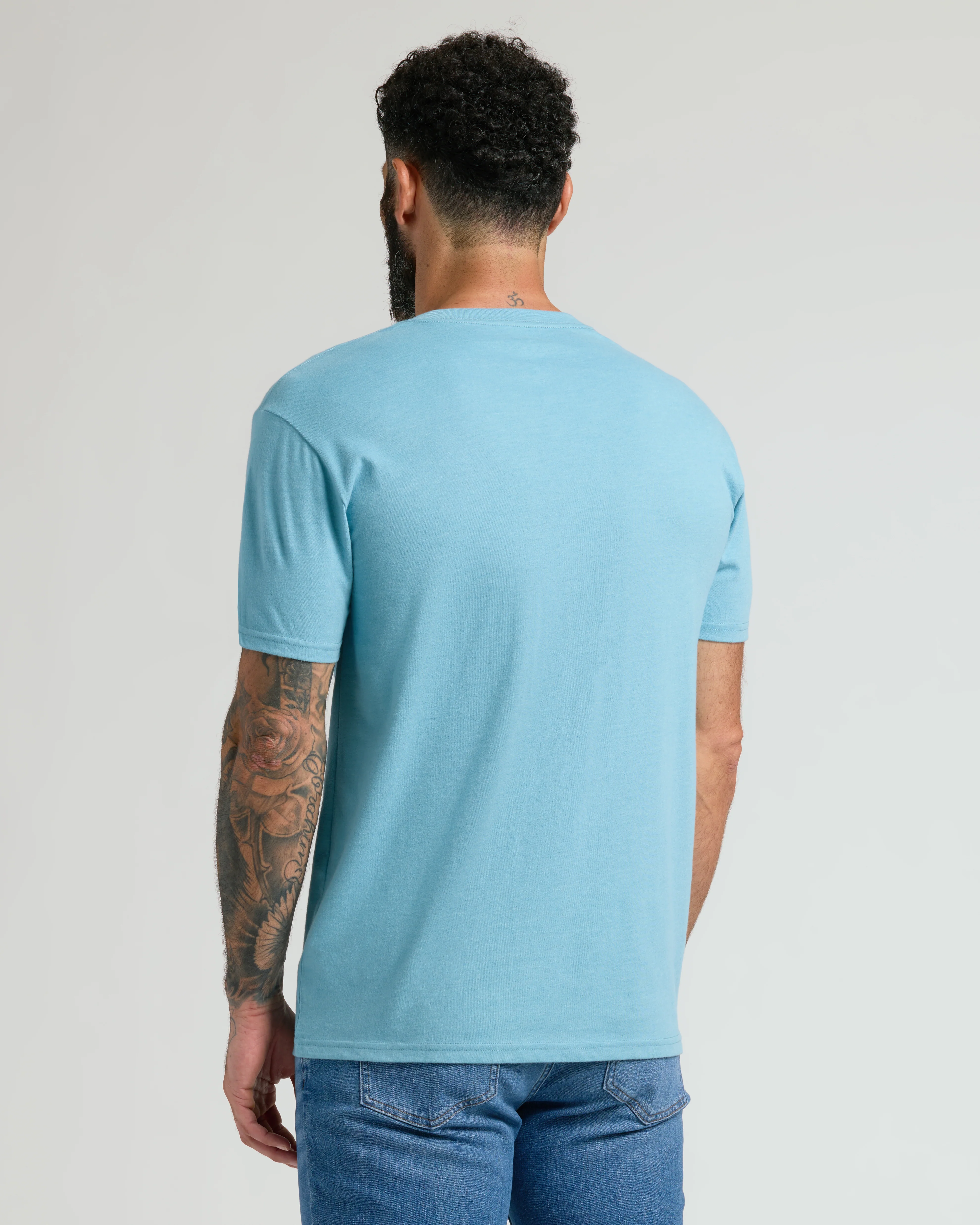 Heather Voyager Classic V-Neck - Image 3
