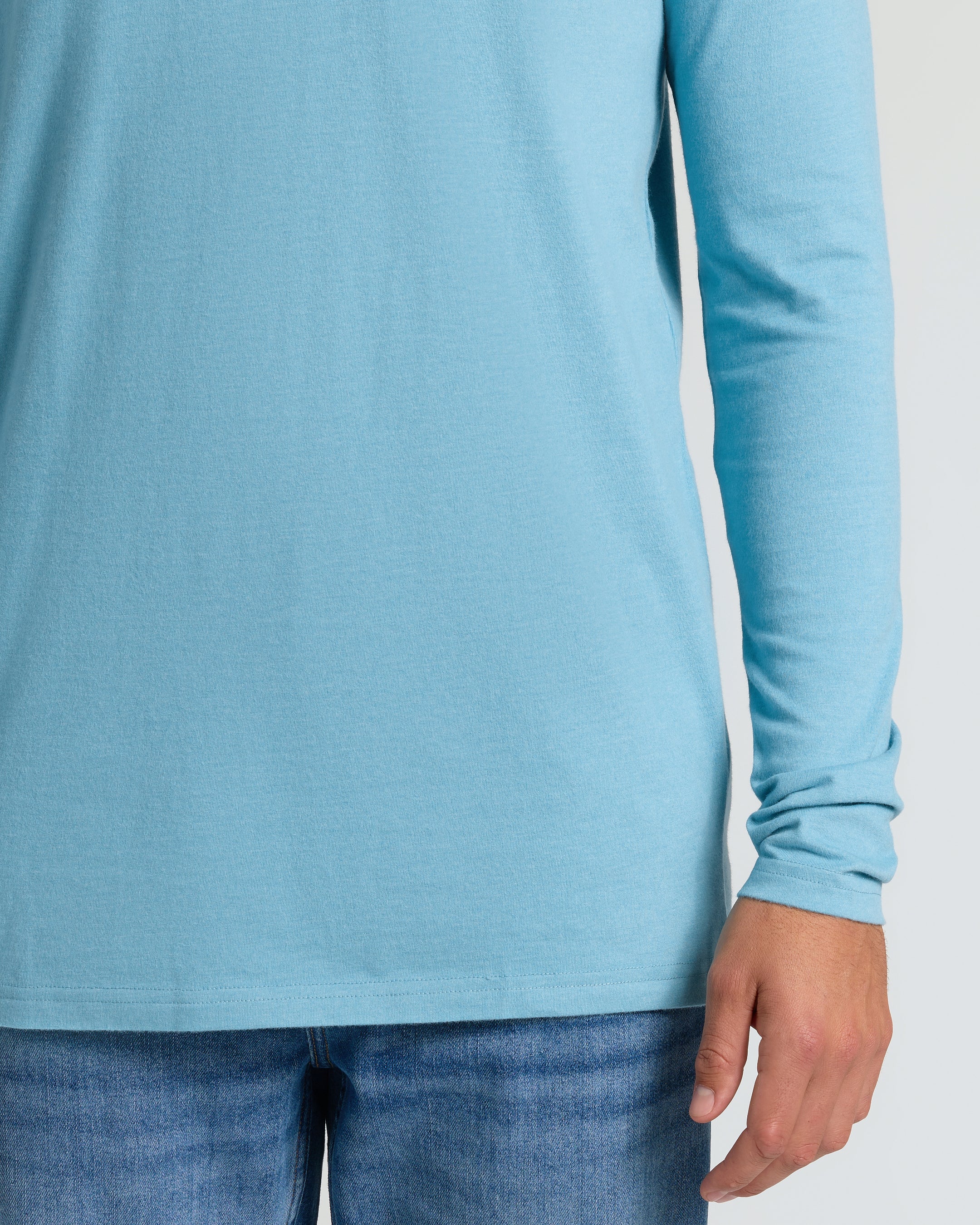 Heather Voyager Tall Long Sleeve T-Shirt - Image 6