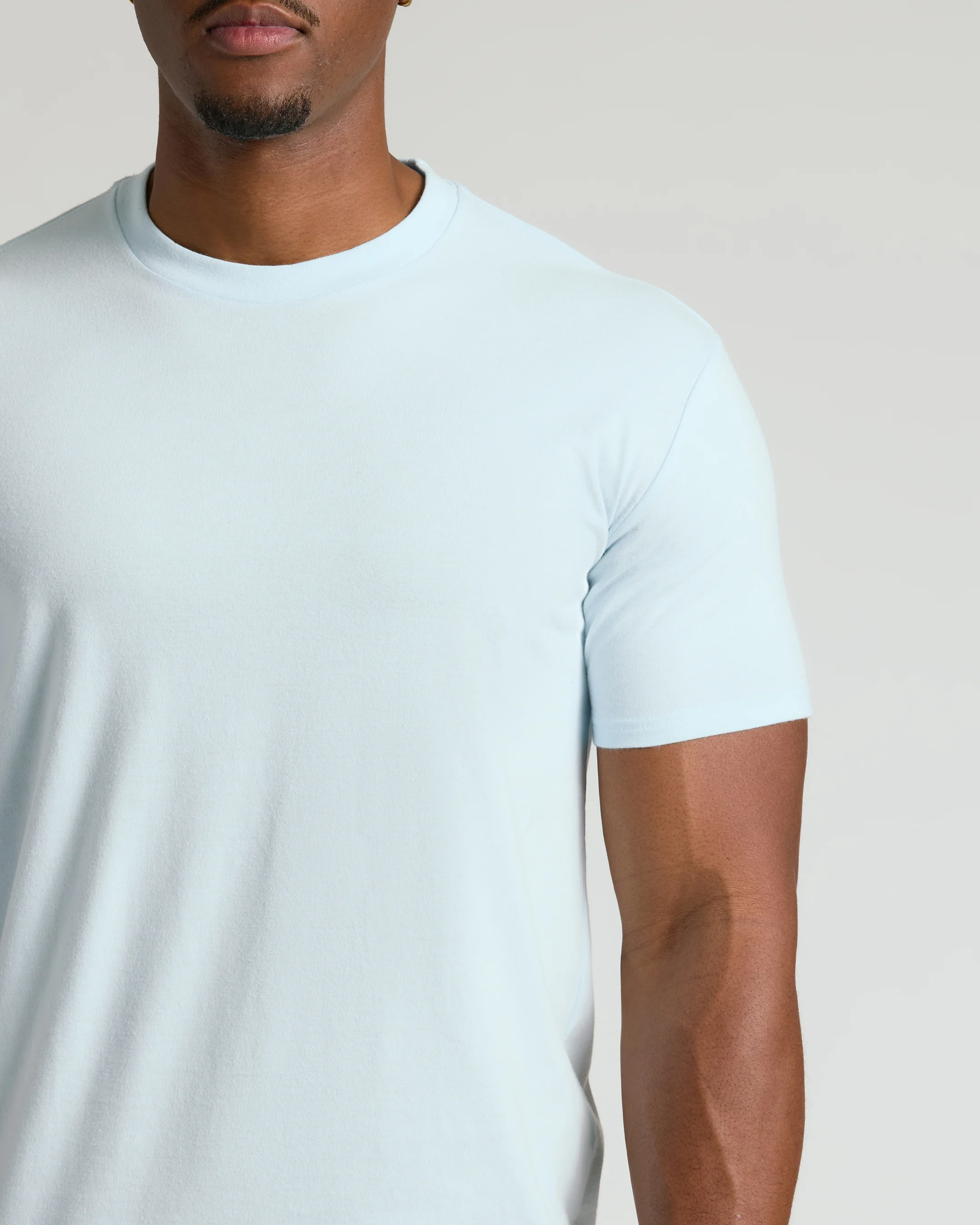 Icicle Tall Straight Hem Crew Neck T-Shirt - Image 5