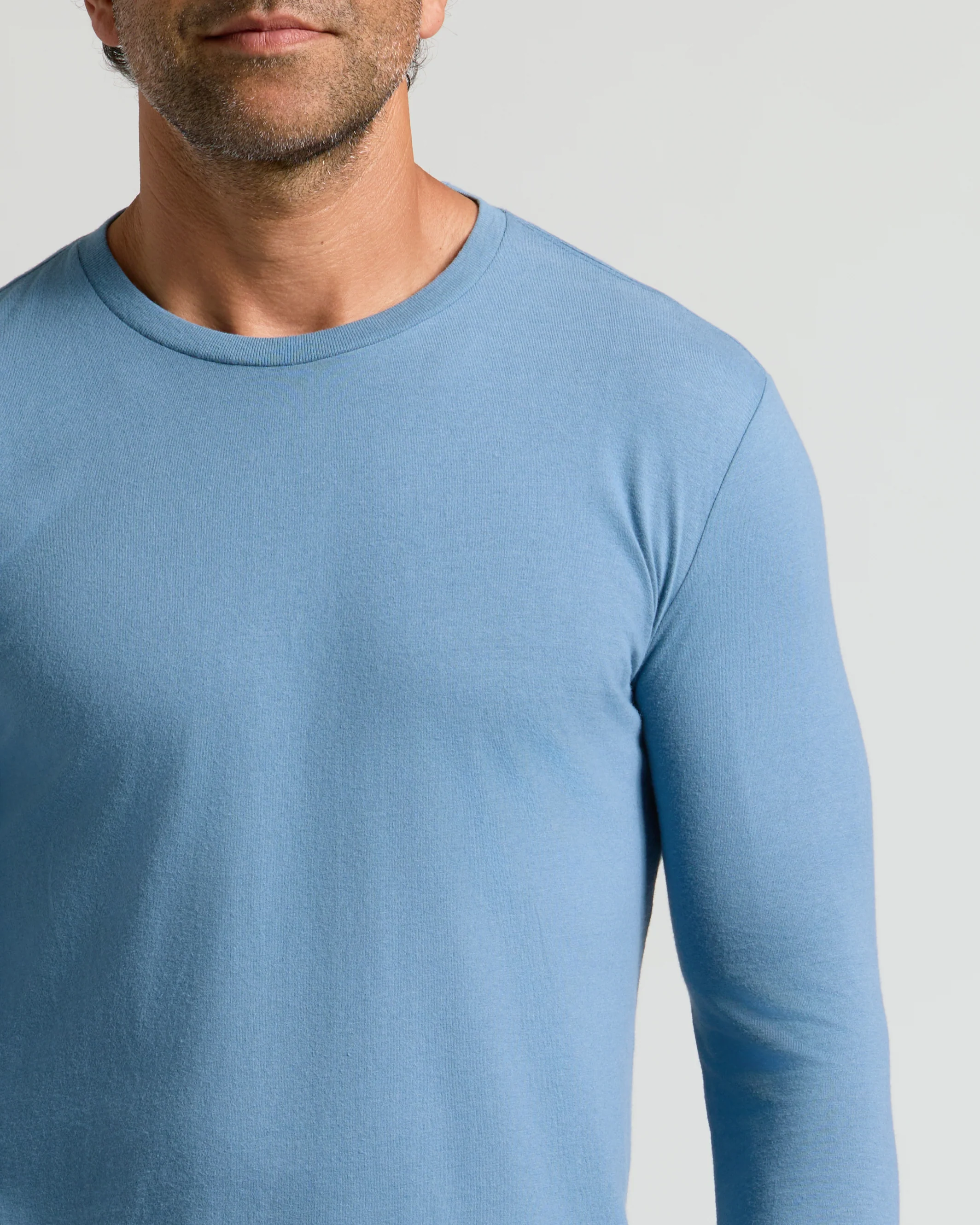 Indigo Classic Long Sleeve Crew Neck - Image 3