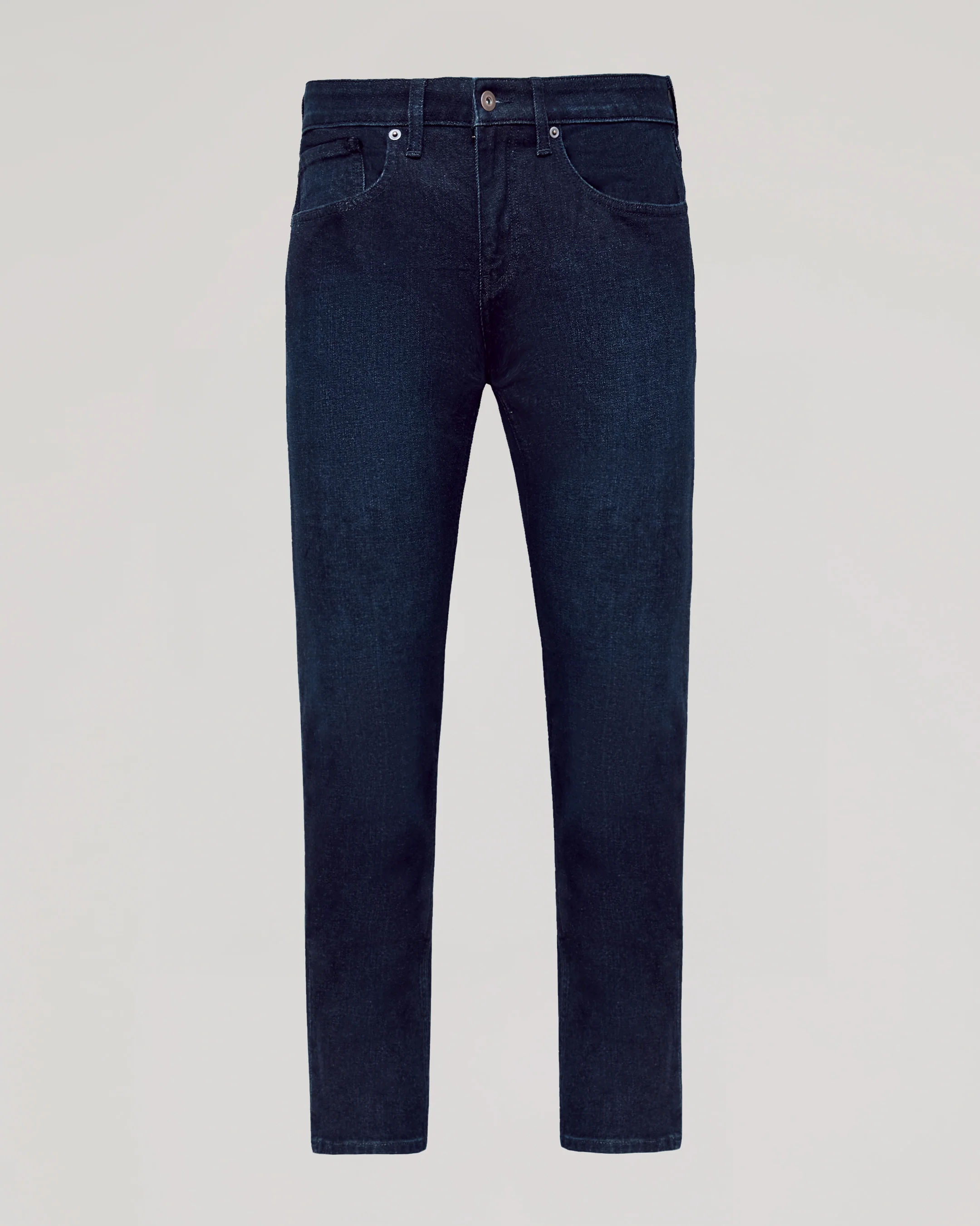 Indigo Rinse Slim Authentic Denim Jeans - Image 2