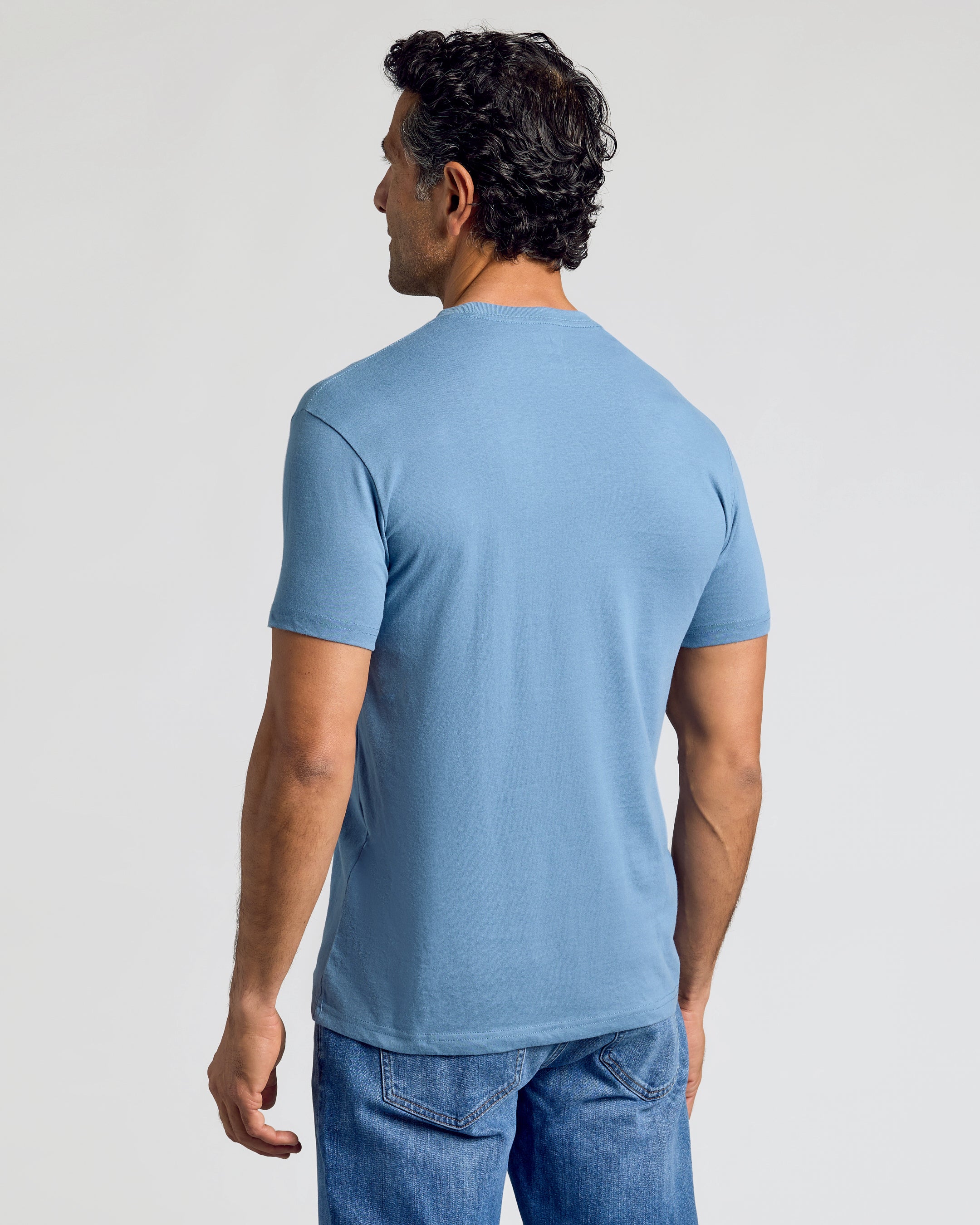 Indigo Classic Crew Neck - Image 3