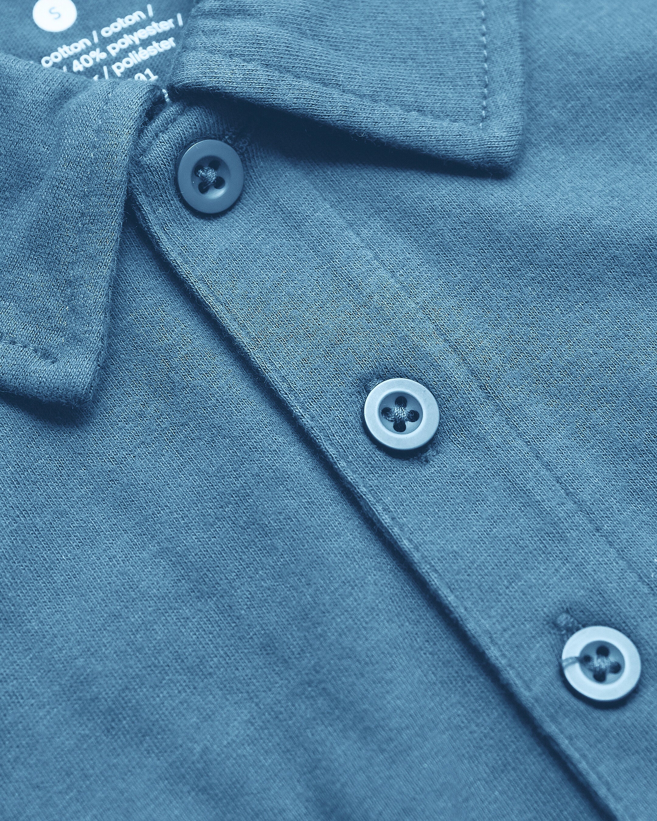 Indigo Short Sleeve Tall Polo - Image 5