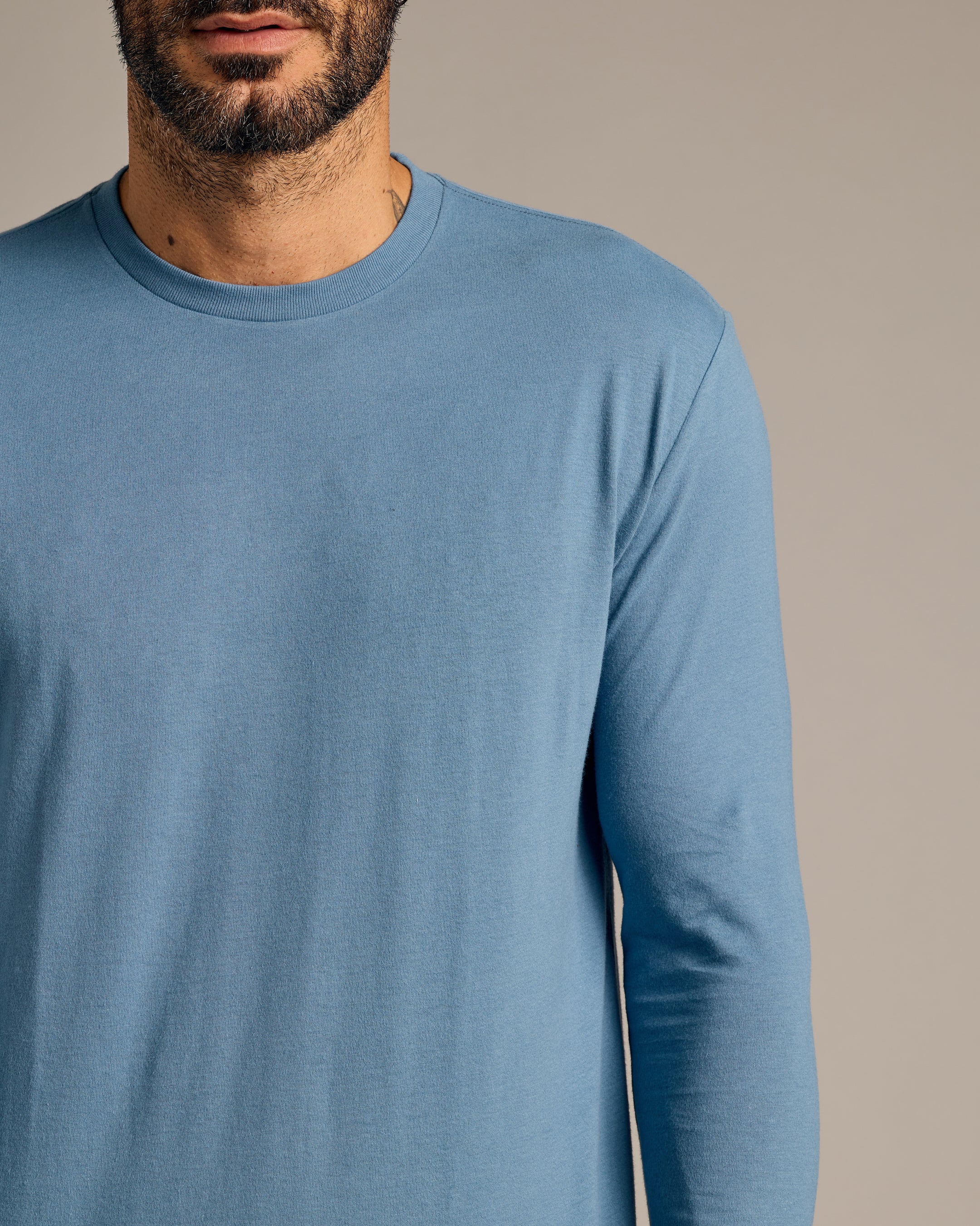 Indigo Tall Long Sleeve T-Shirt - Image 5