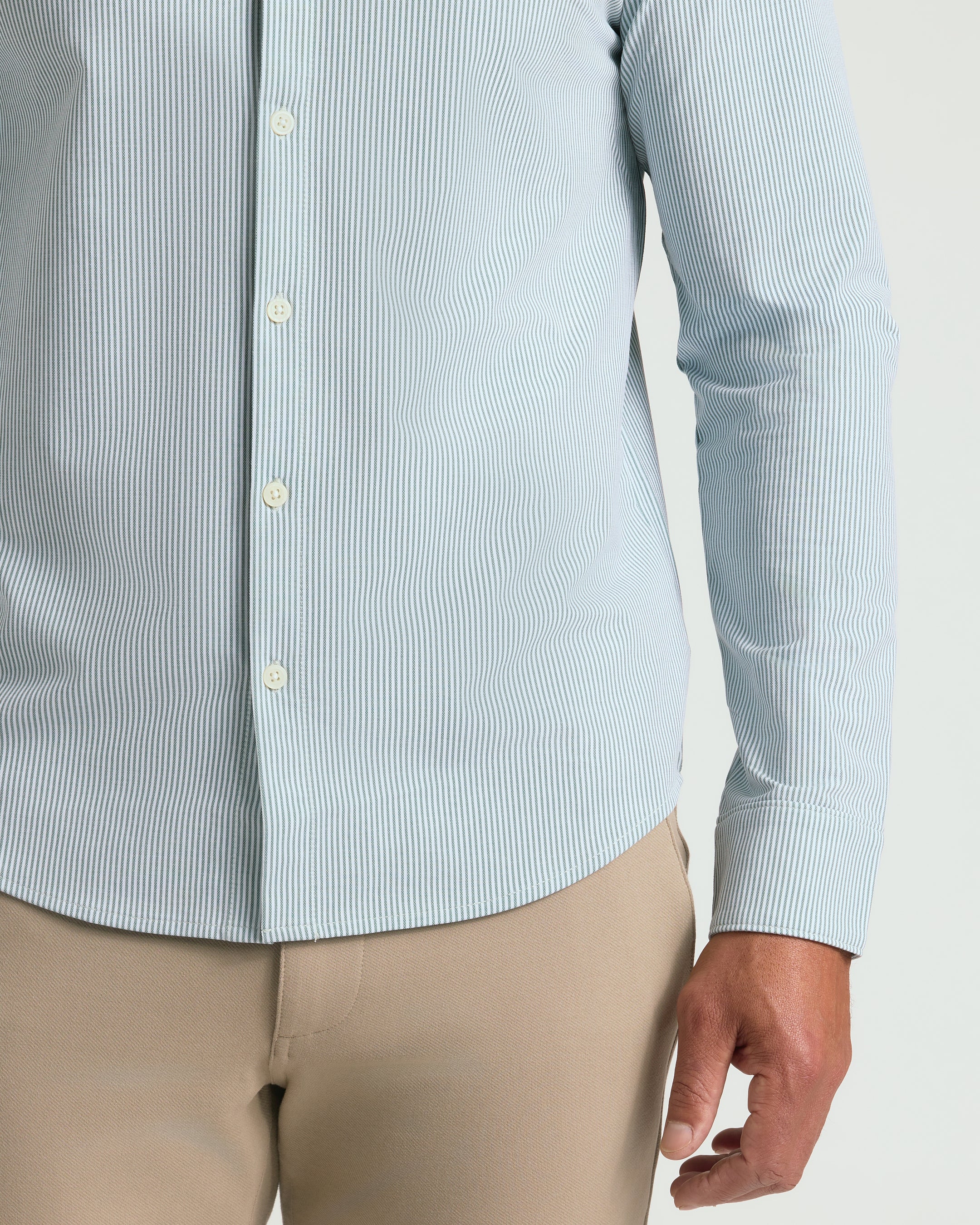 Juniper Stripe Classic Stretch Oxford 2.0 - Image 7