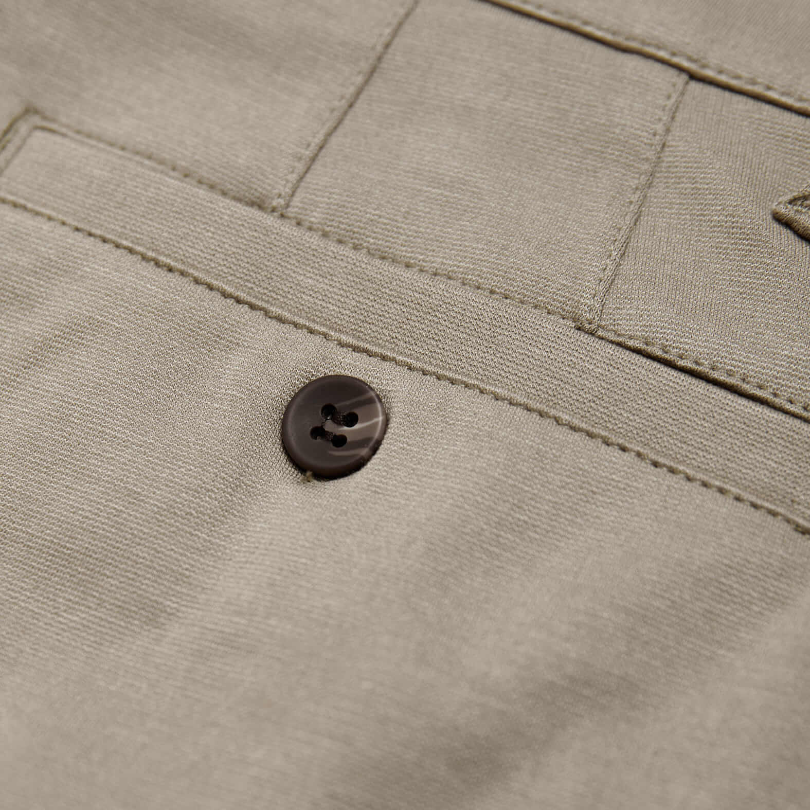 7" Khaki Comfort Knit Chino Shorts - Image 7