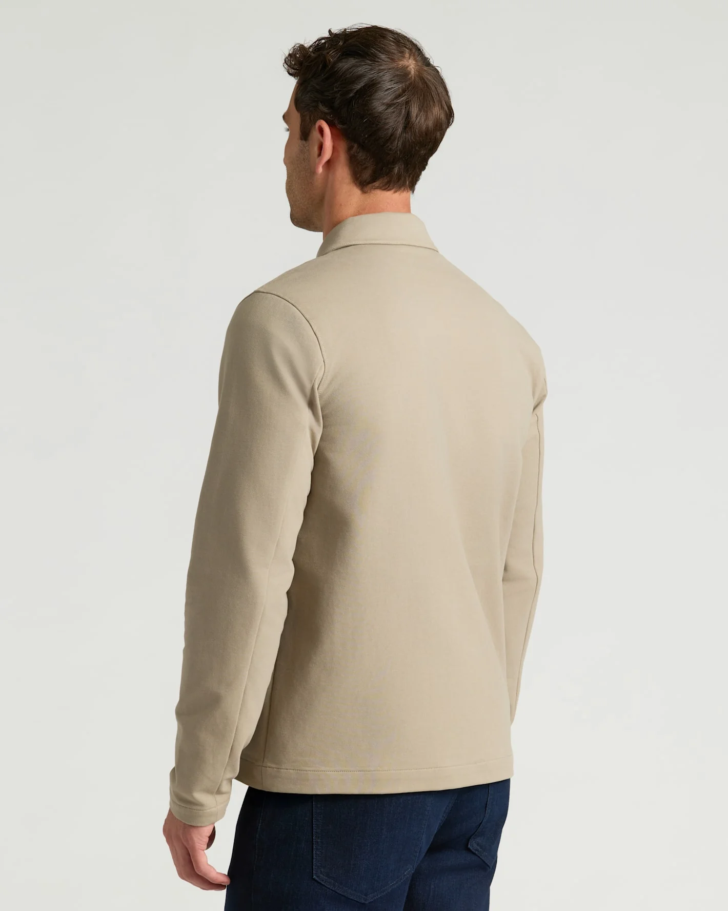 Khaki Casual Jacket - Image 3