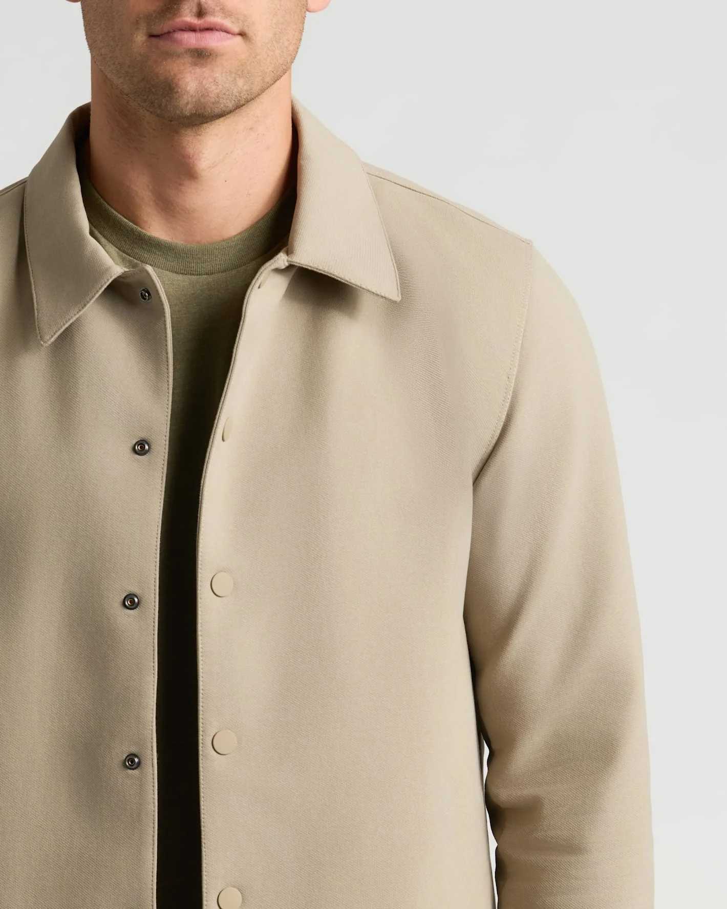 Khaki Casual Jacket - Image 5