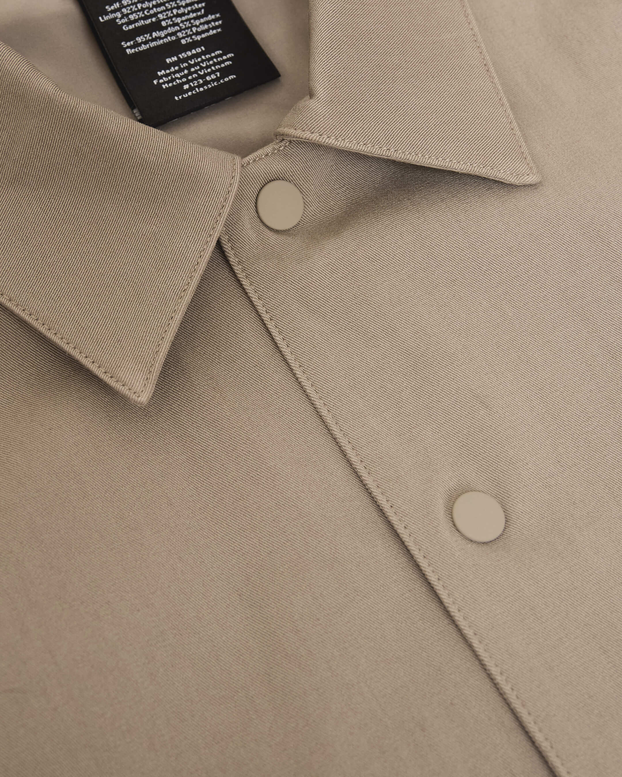 Khaki Coaches Jacket - Image 10