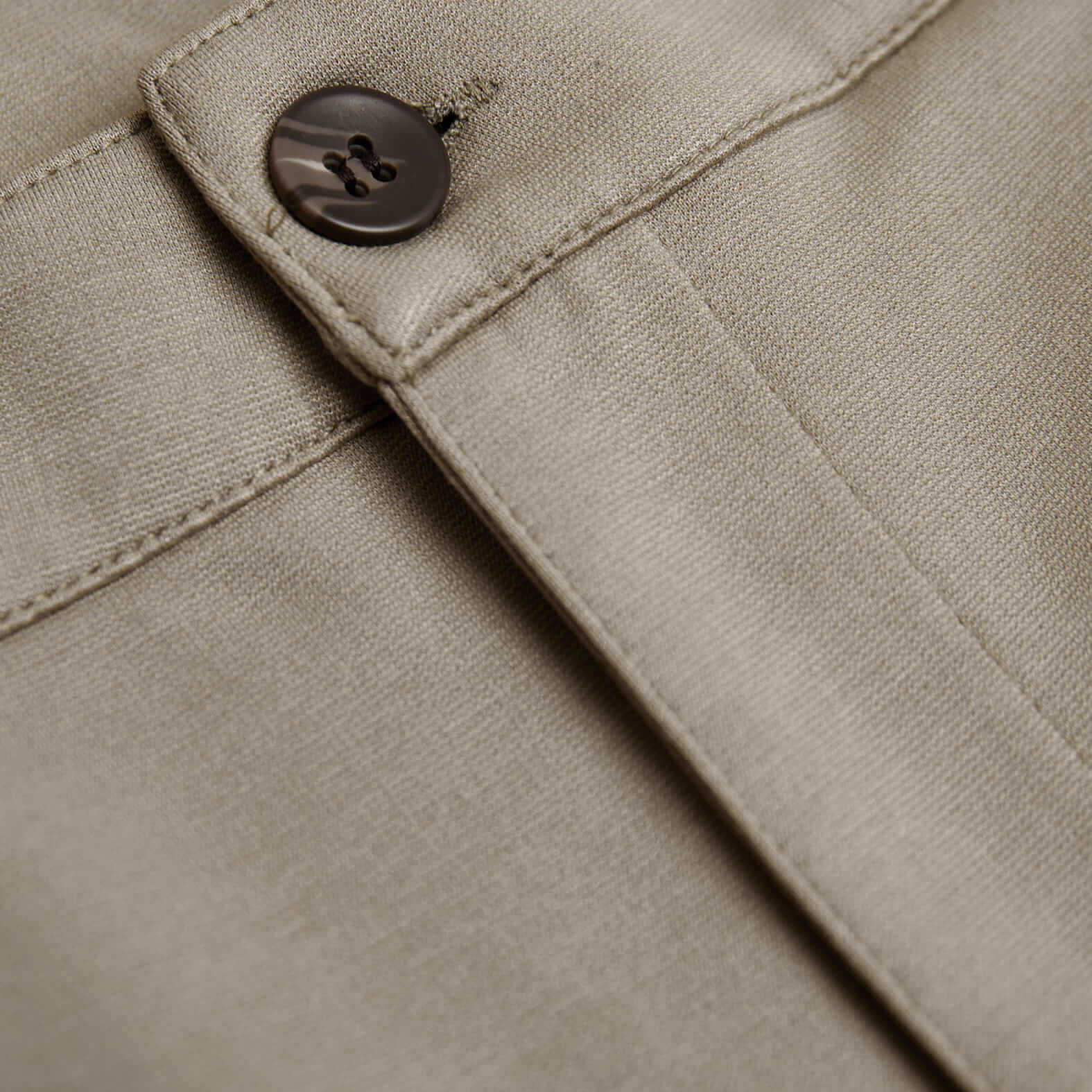 Khaki Slim Comfort Knit Chino Pant - Image 13