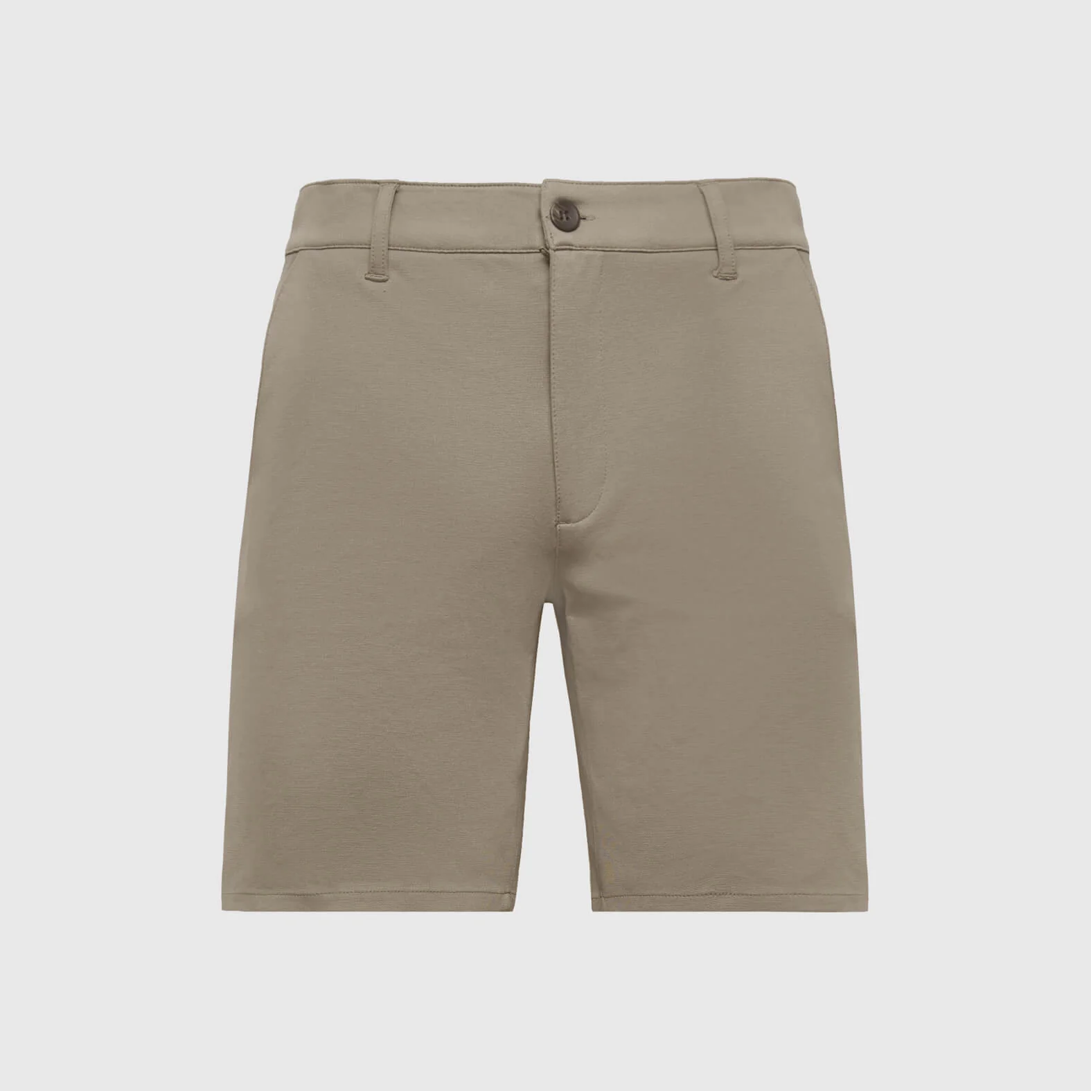 9" Khaki Comfort Knit Chino Shorts - Image 2