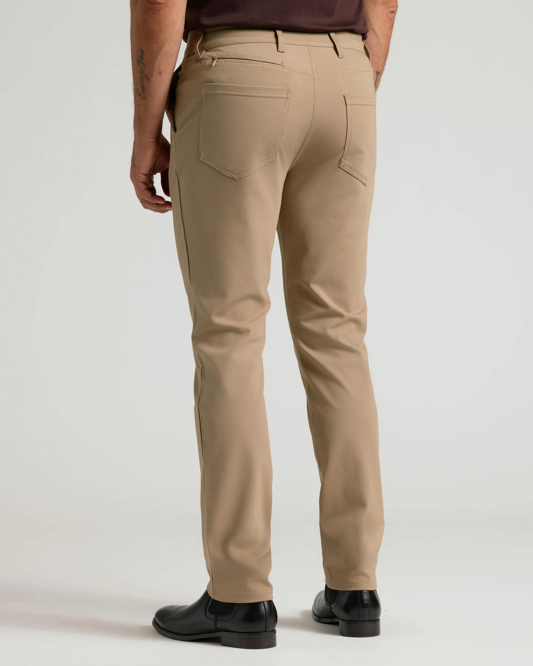 Khaki Commuter Pants - Image 3