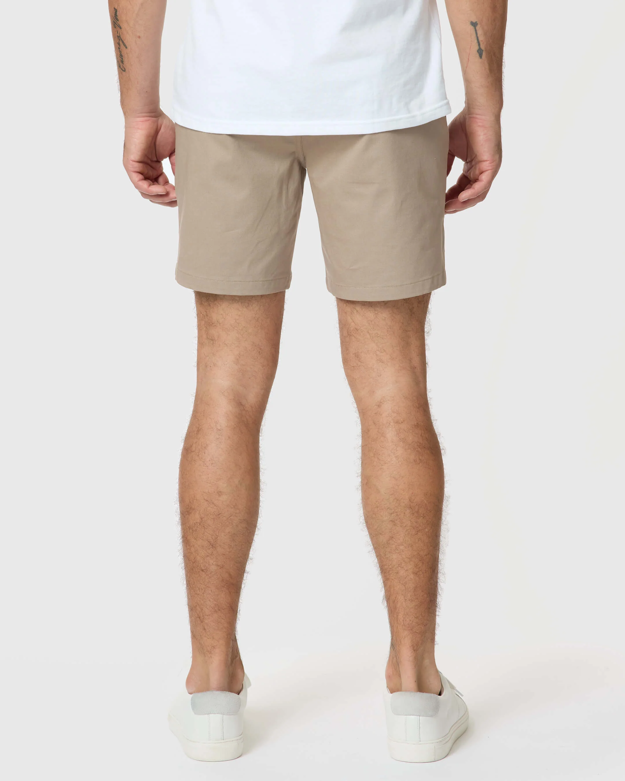 7" Khaki Classic Twill Shorts - Image 3
