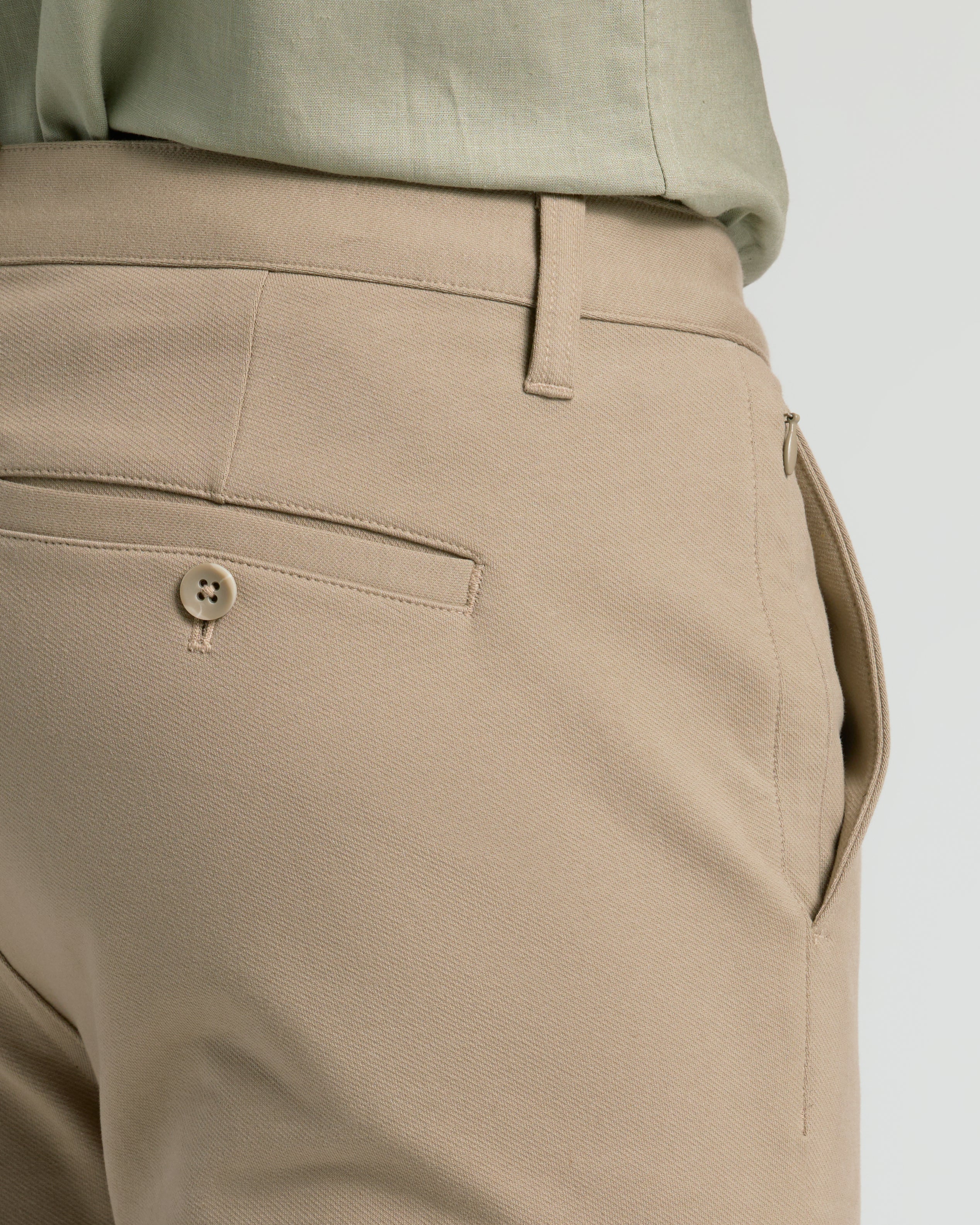 Khaki Slim Chino Pants 2.0 - Image 4