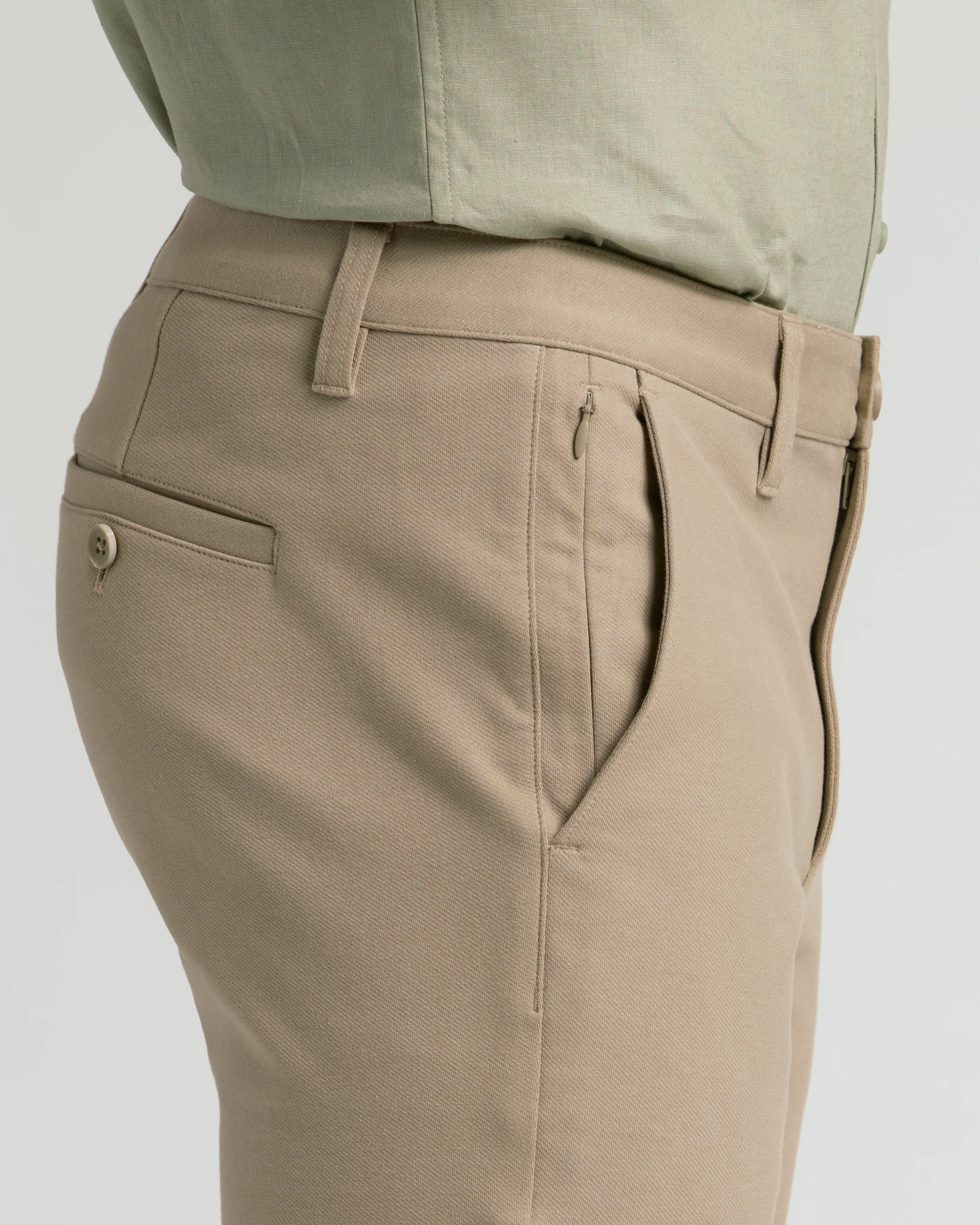 Khaki Slim Chino Pants 2.0 - Image 5