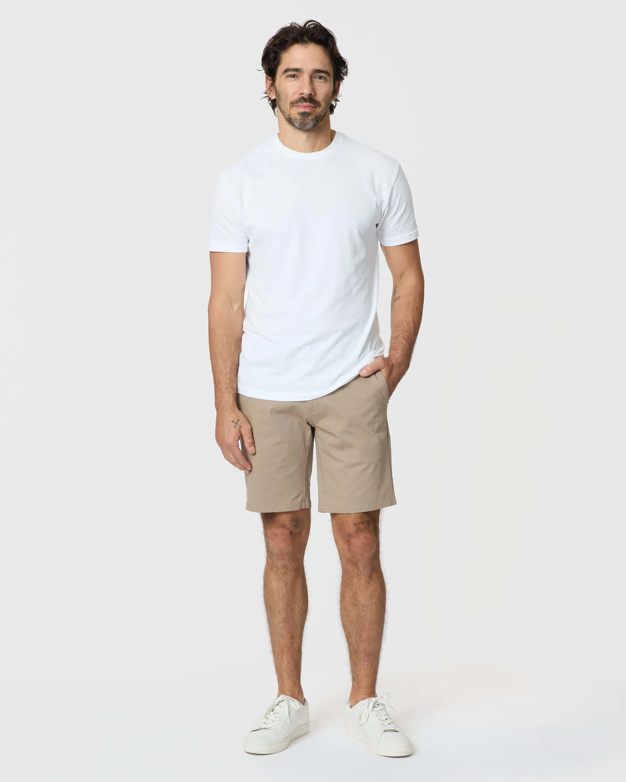 Khaki Twill Short - Image 4
