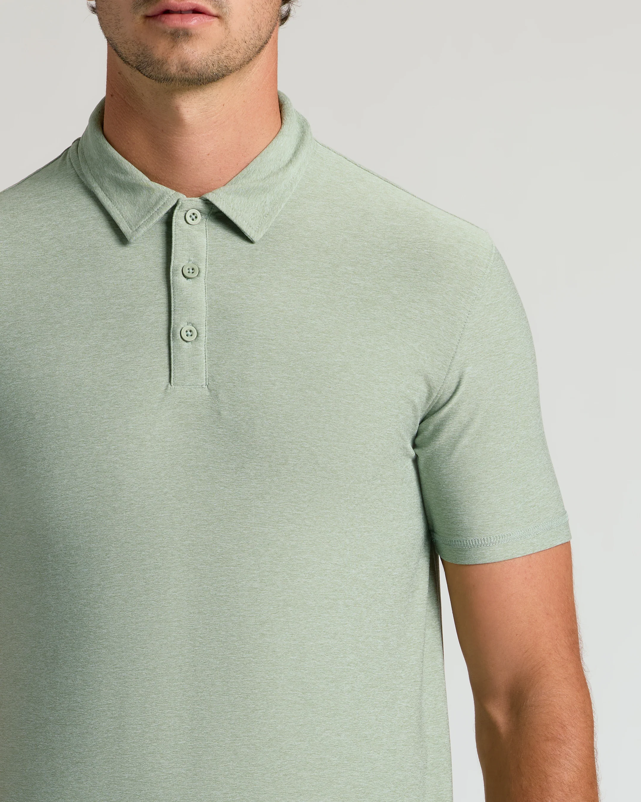 Lichen Short Sleeve Tall Active Polo - Image 6