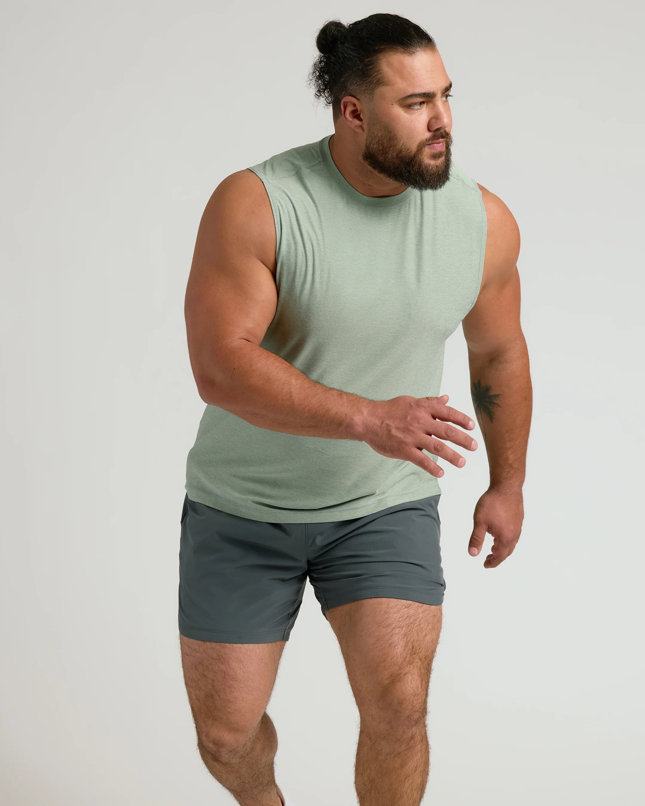 Lichen Sleeveless Active Muscle Tee - Image 4