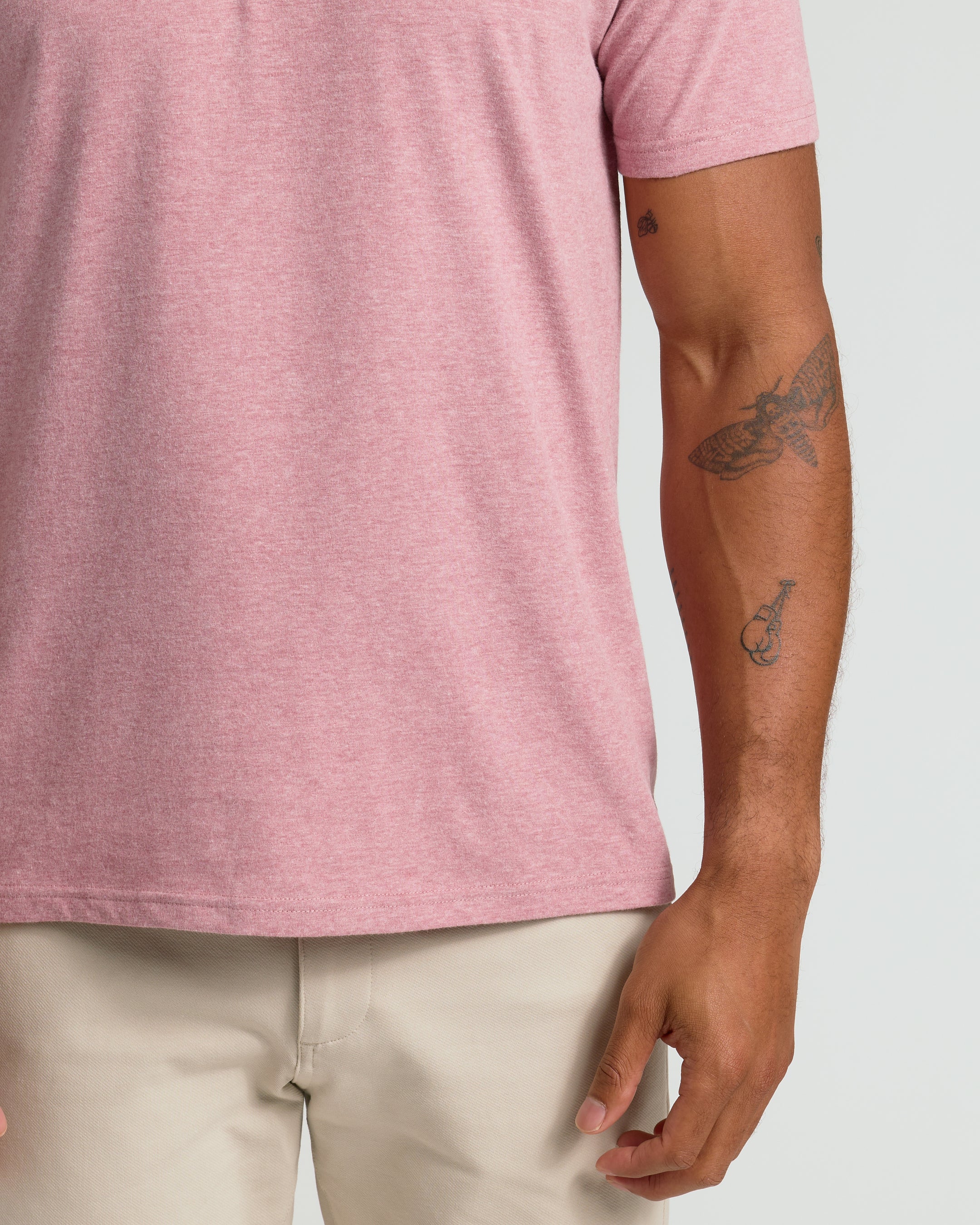 Light Heather Boysenberry Classic Polo - Image 6